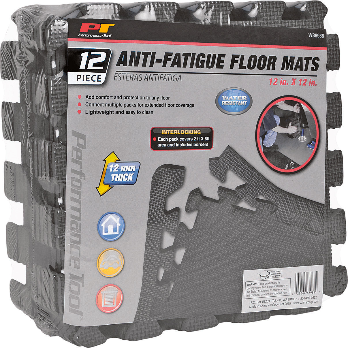 SHOP FLOOR MATS 12/PC