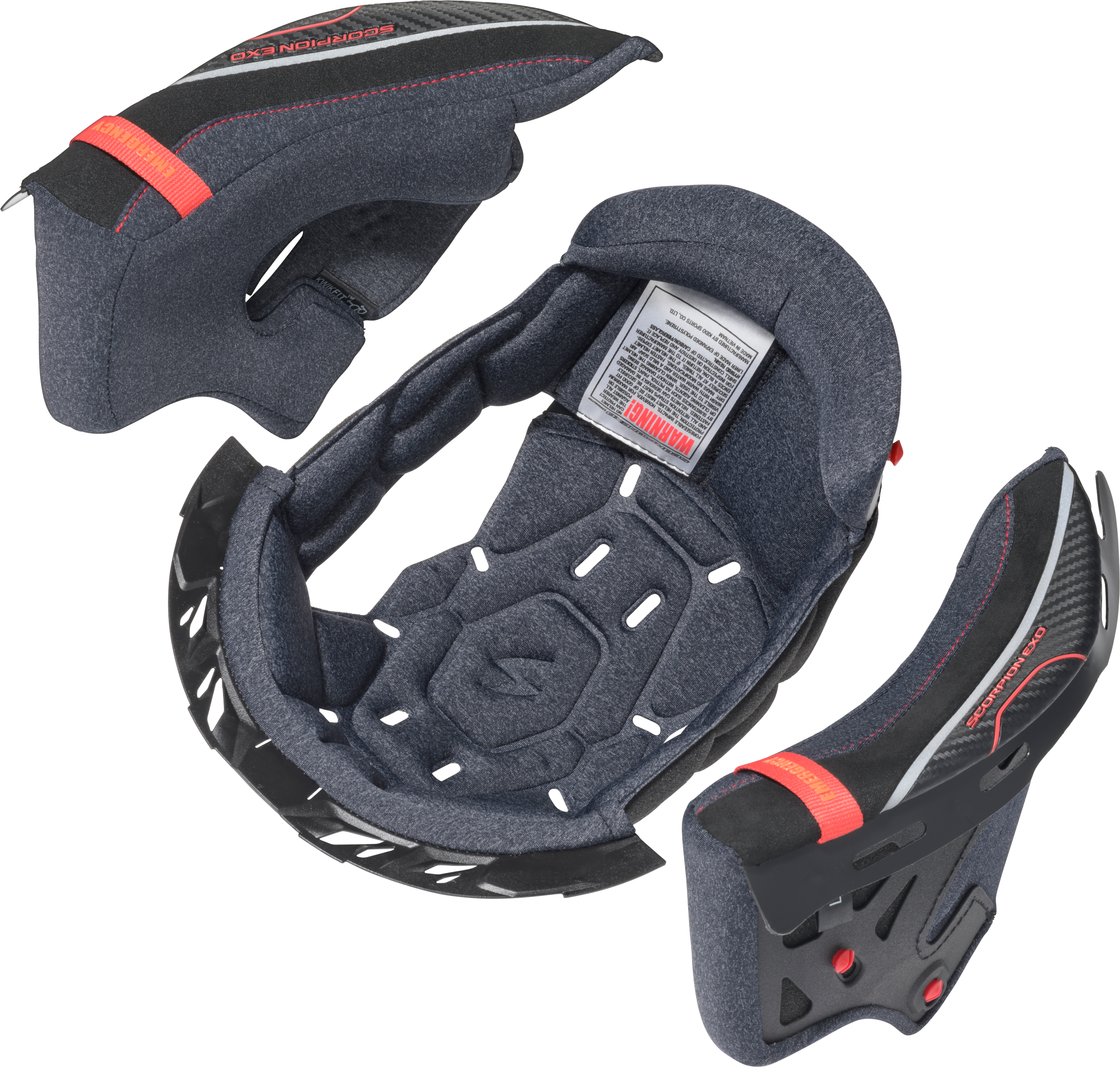 Eclipse Kwikwick C Liner/Cheek Pad Kit