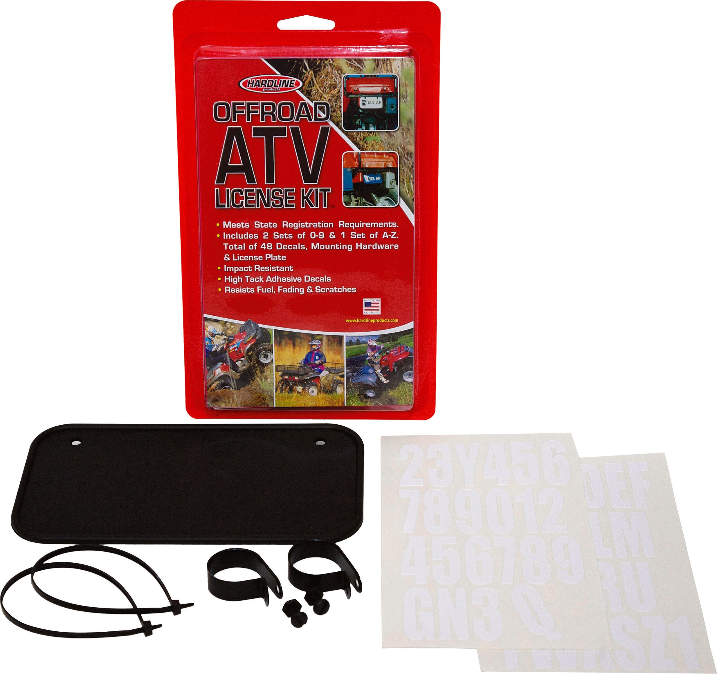 ATV License Plate Kit