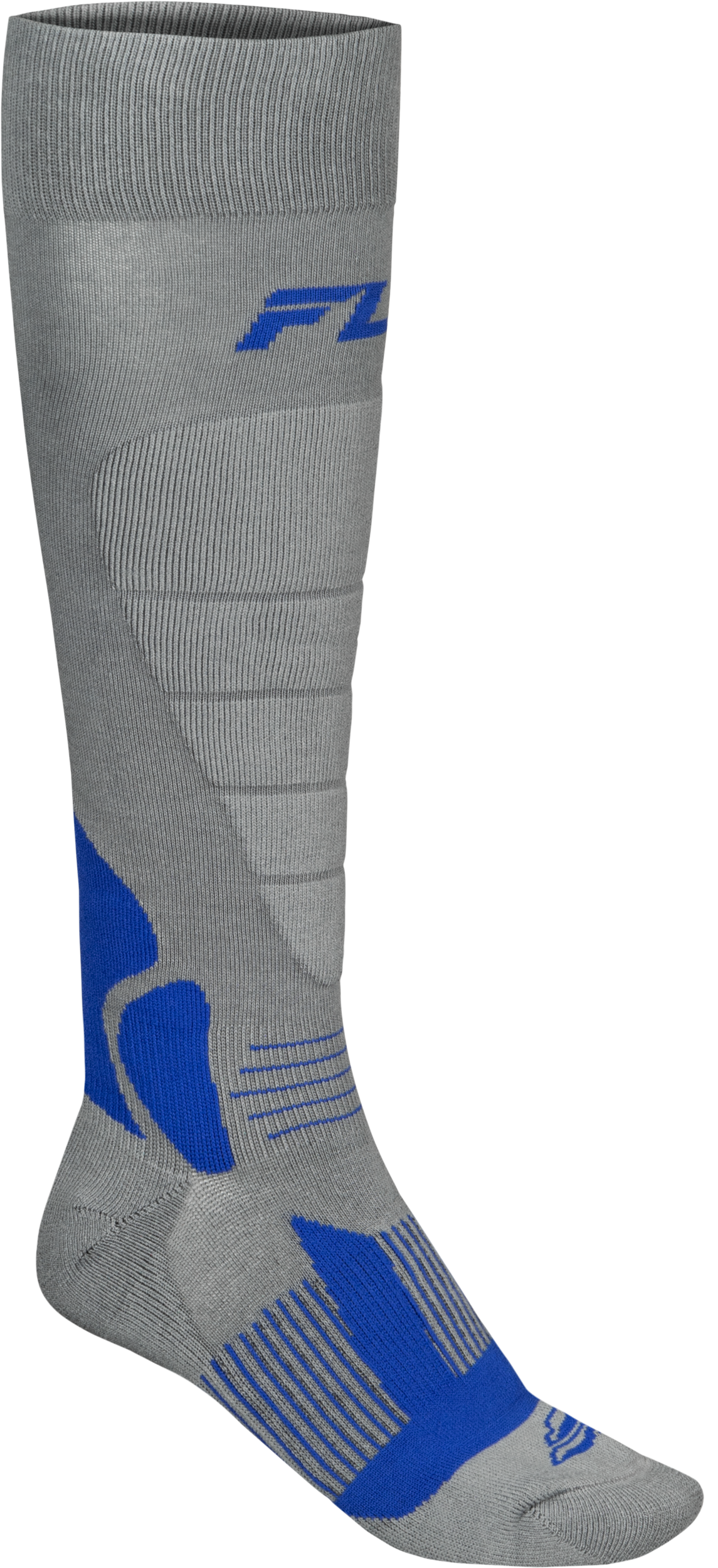 SNOW HEAVYWEIGHT WOOL SOCK GREY/BLUE LG/XL