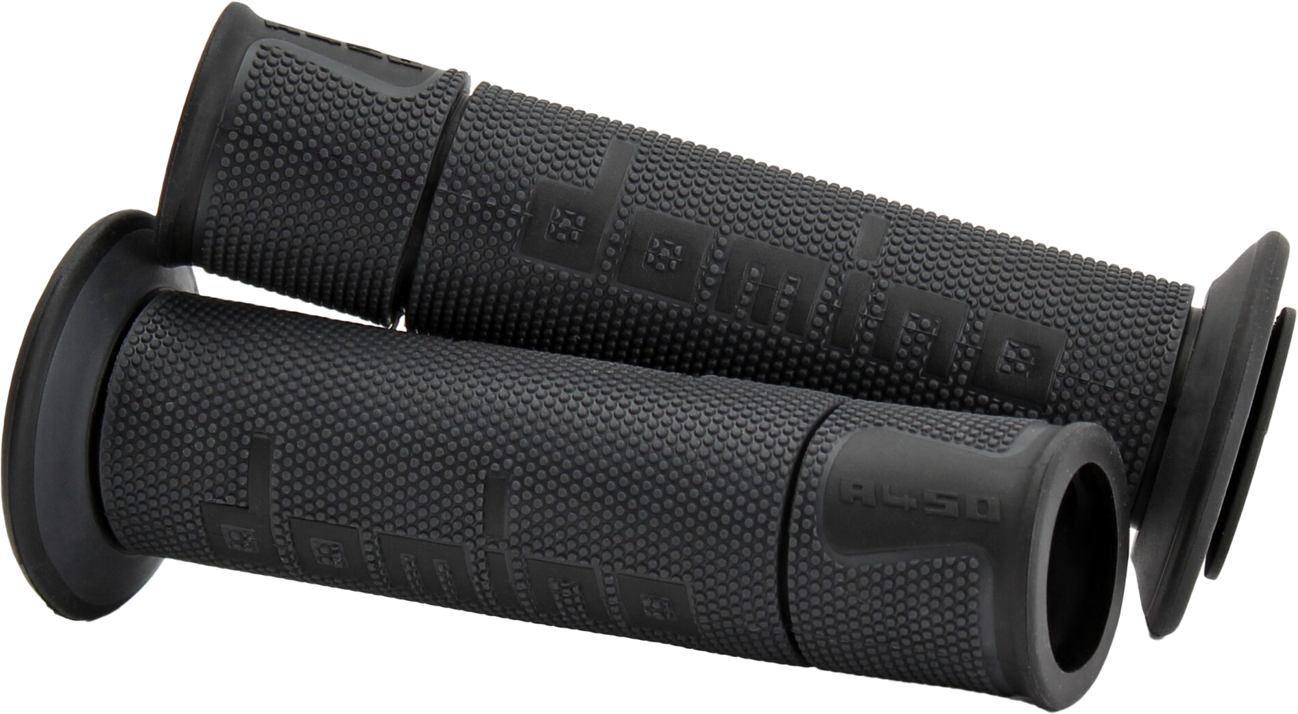 A450 ROAD RACING GRIPS ANTHRACITE/BLACK PAIR