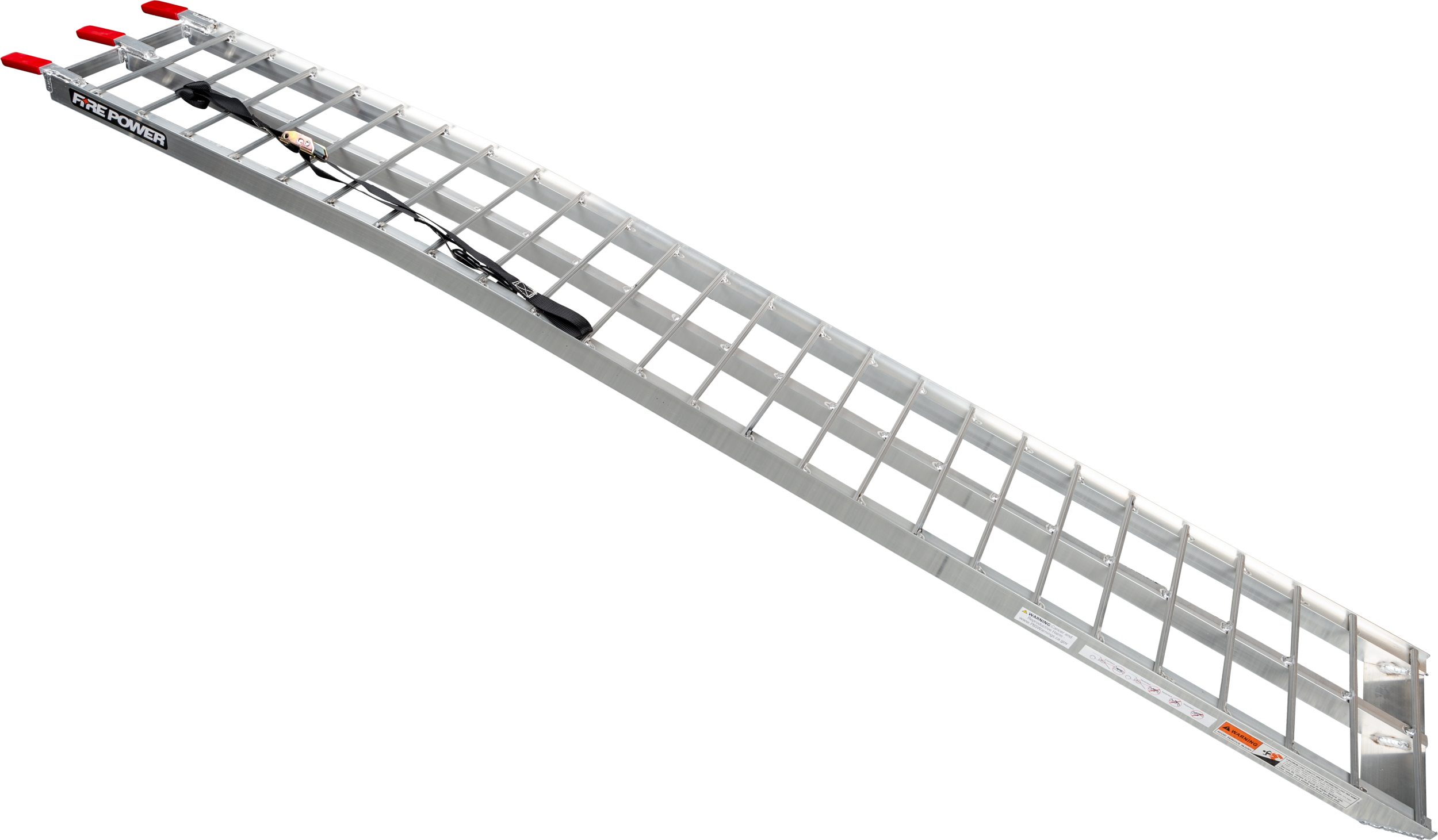 CURVED ALUMINUM RAMP 88" X 12" ONE PIECE