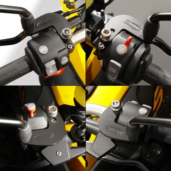 MIRROR EXTENDERS BLACK PAIR BMW #562-09911