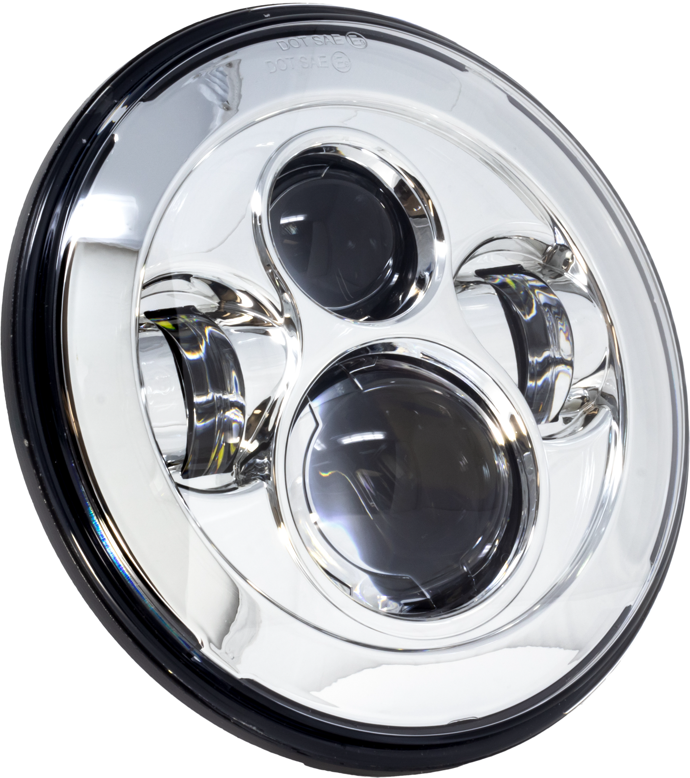 7" Headlight w/ Mount Adapter