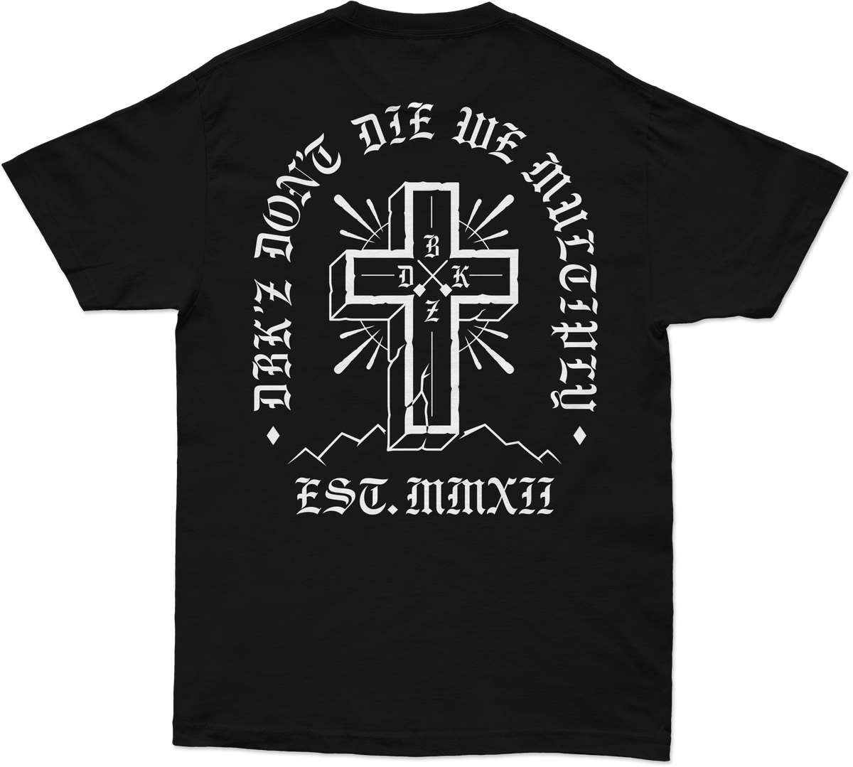 MULTIPLY TEE BLACK SM