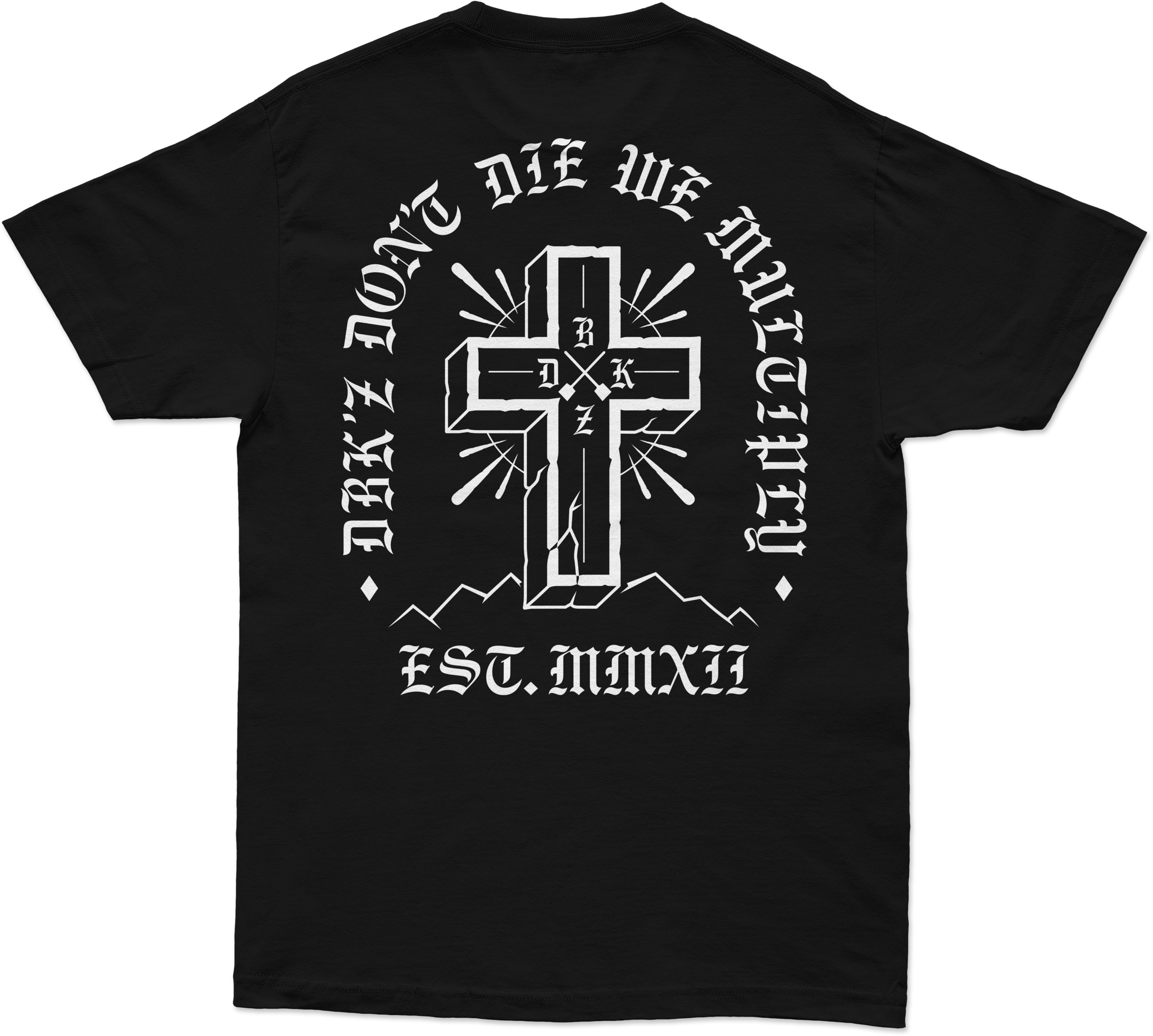 MULTIPLY TEE BLACK SM