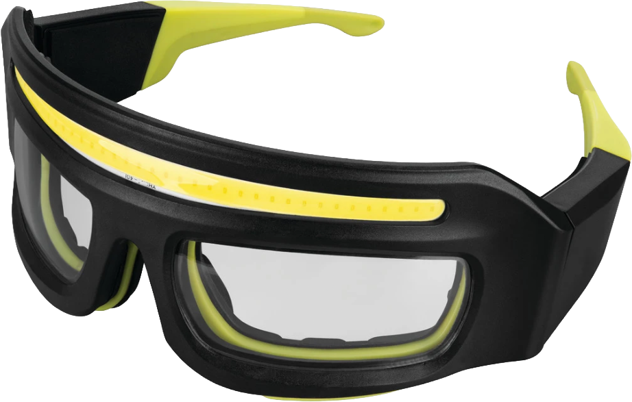 LI-ION LIGHTED SAFETY GLASSES 250 LUMENS