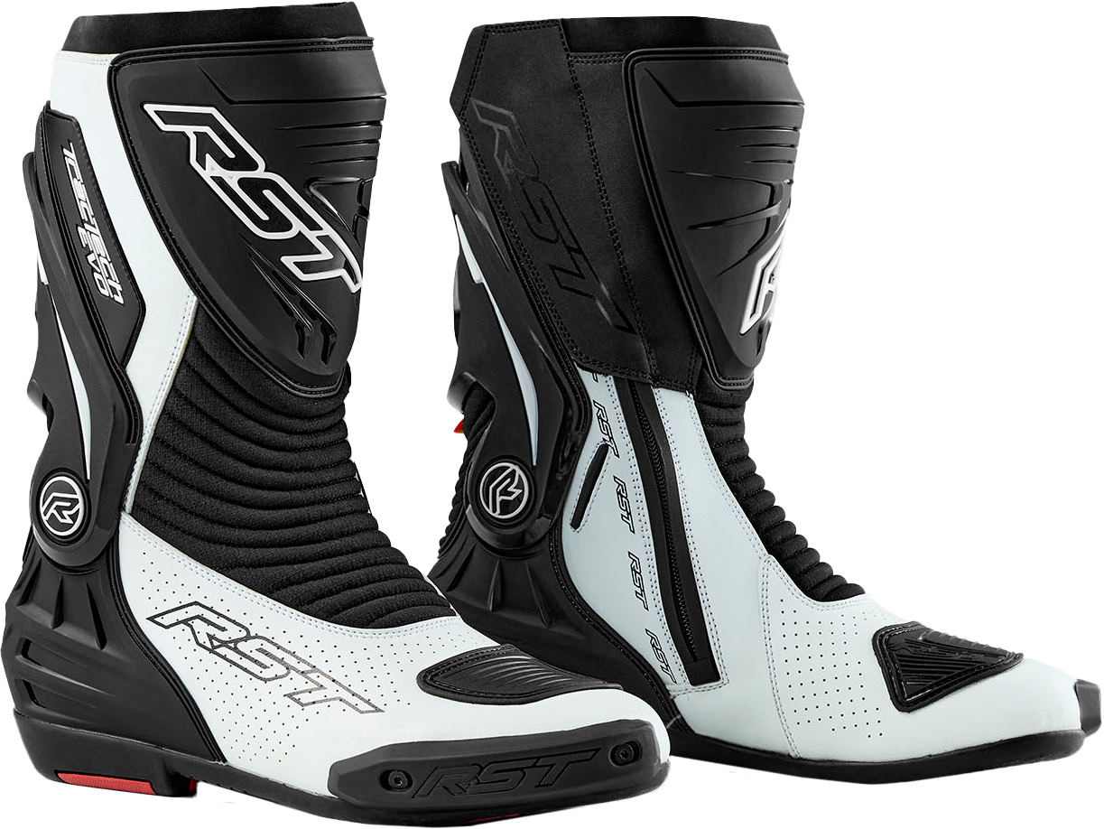 WOMENS TRACTECH EVO D3O BOOT BLACK/WHITE 7