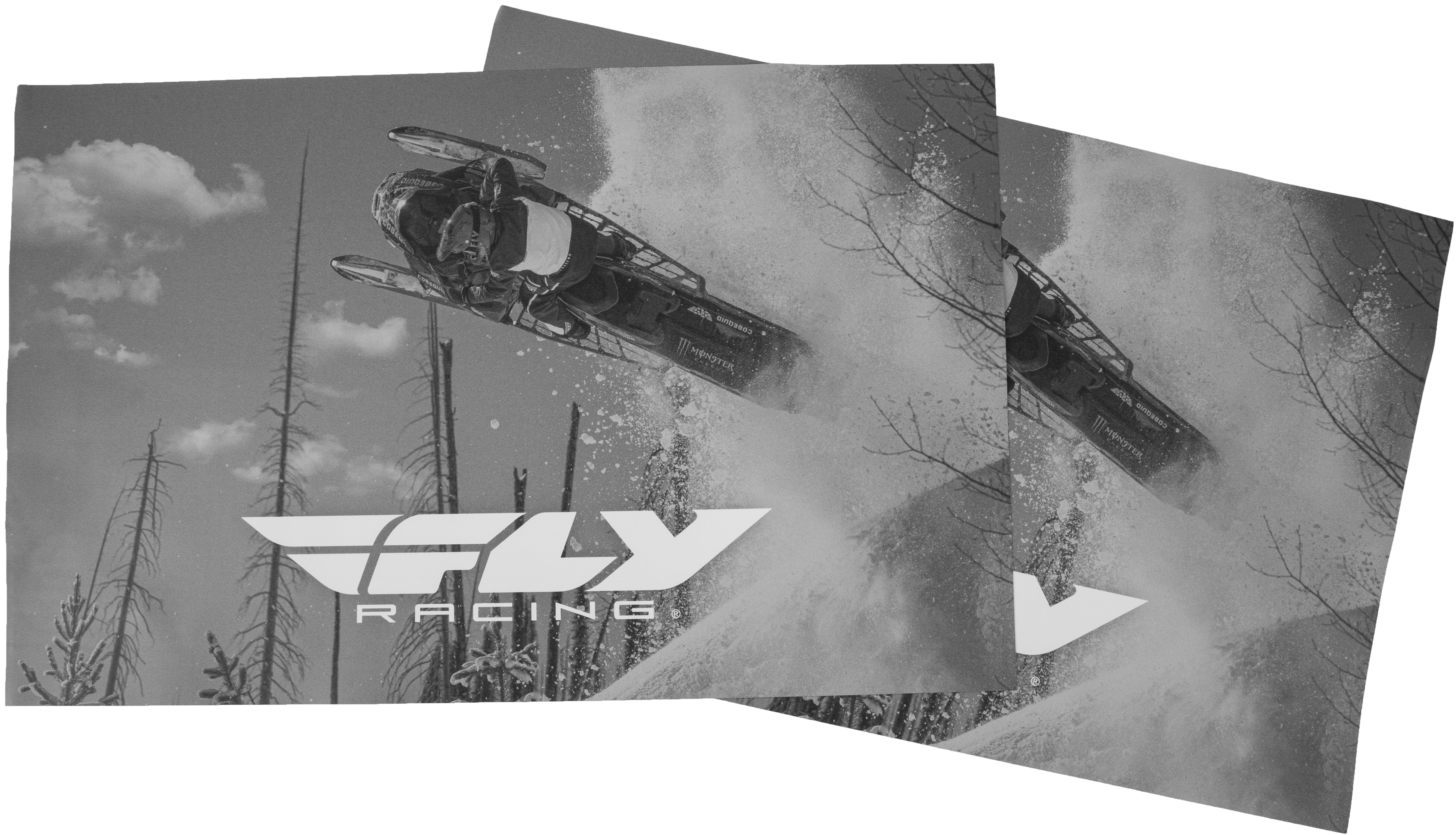 SNOW GRAPHIC MAGNET 22X14