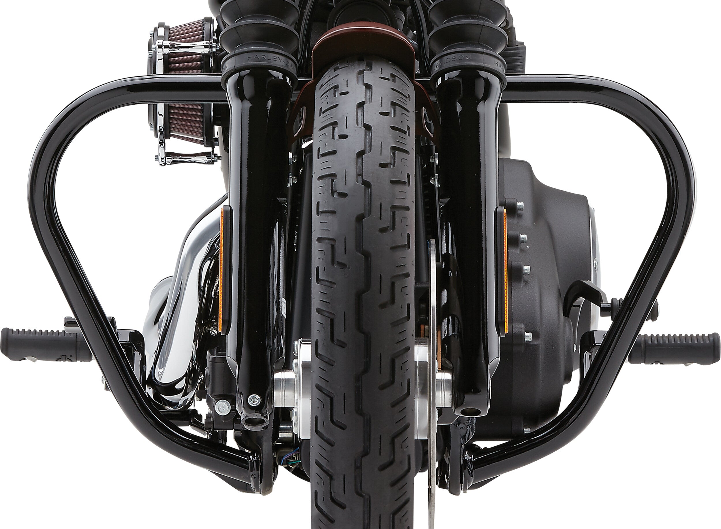 FREEWAY BARS VBEND 1.25" CHROME FXD/B/C 91-17