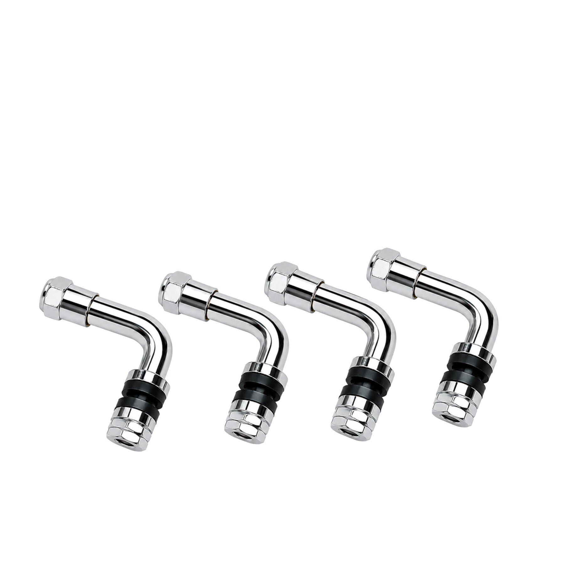 VALVE STEMS 90 DEGREE 0.327" 4/PK