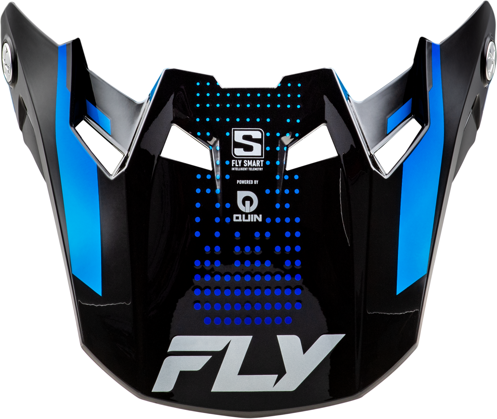 FORMULA S CARBN PROTOCOL VISOR BLACK CARBON/BLUE YL/SM