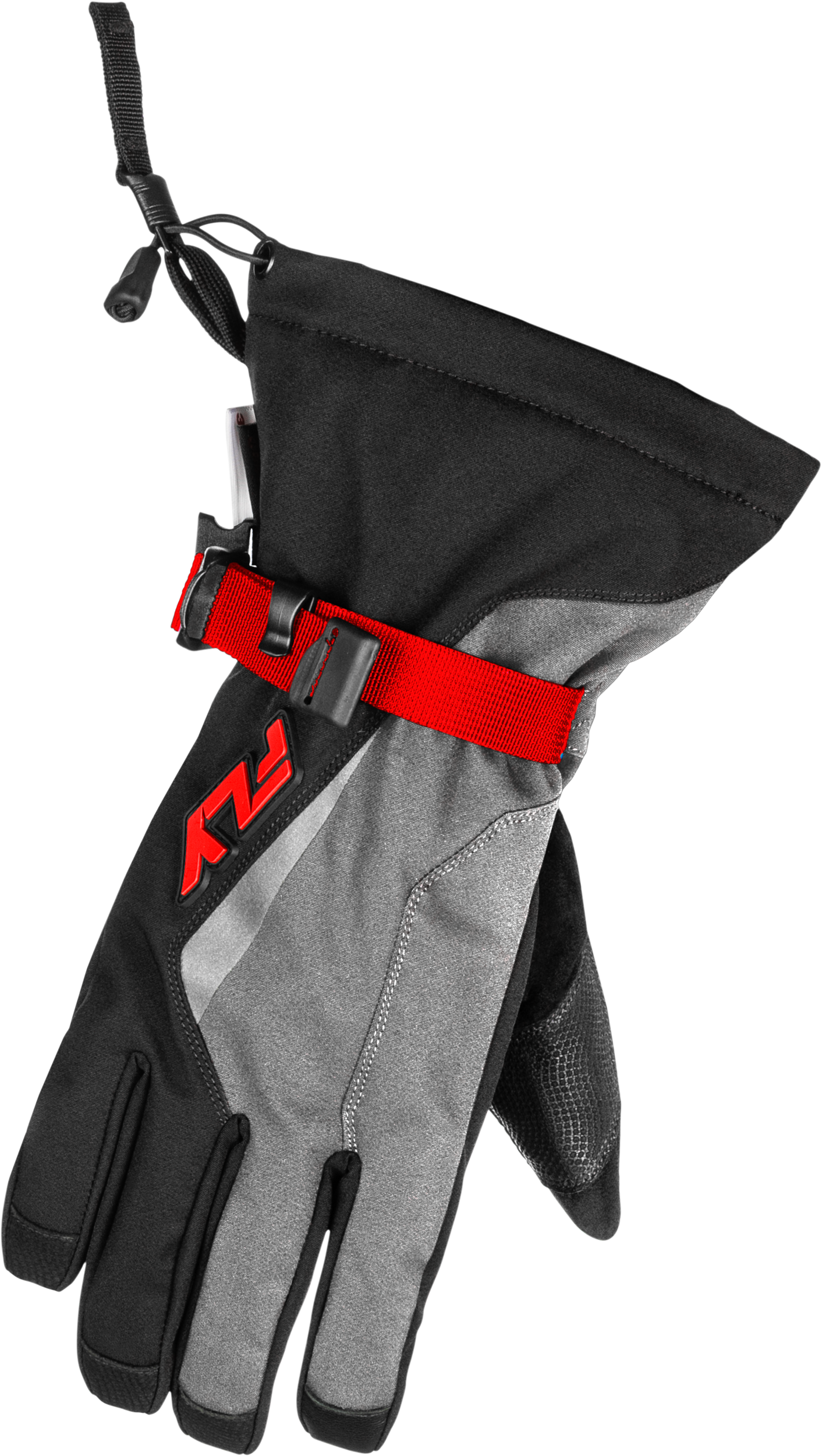 TITLE GAUNTLET GLOVES RED/LIGHT GREY/BLACK 3X