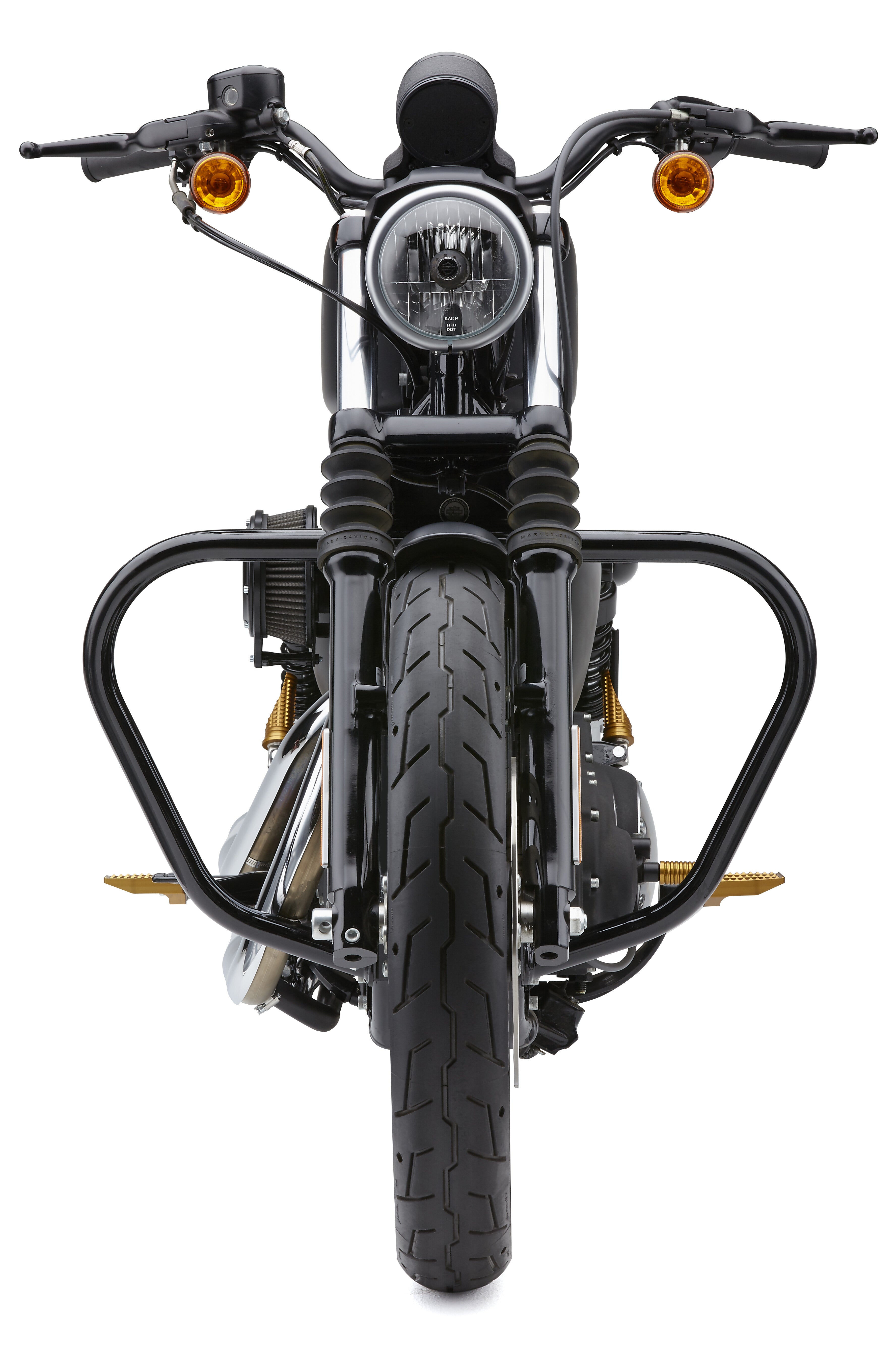 FREWAY BARS VBEND 1.25" BLACK SPORTSTER 04-22
