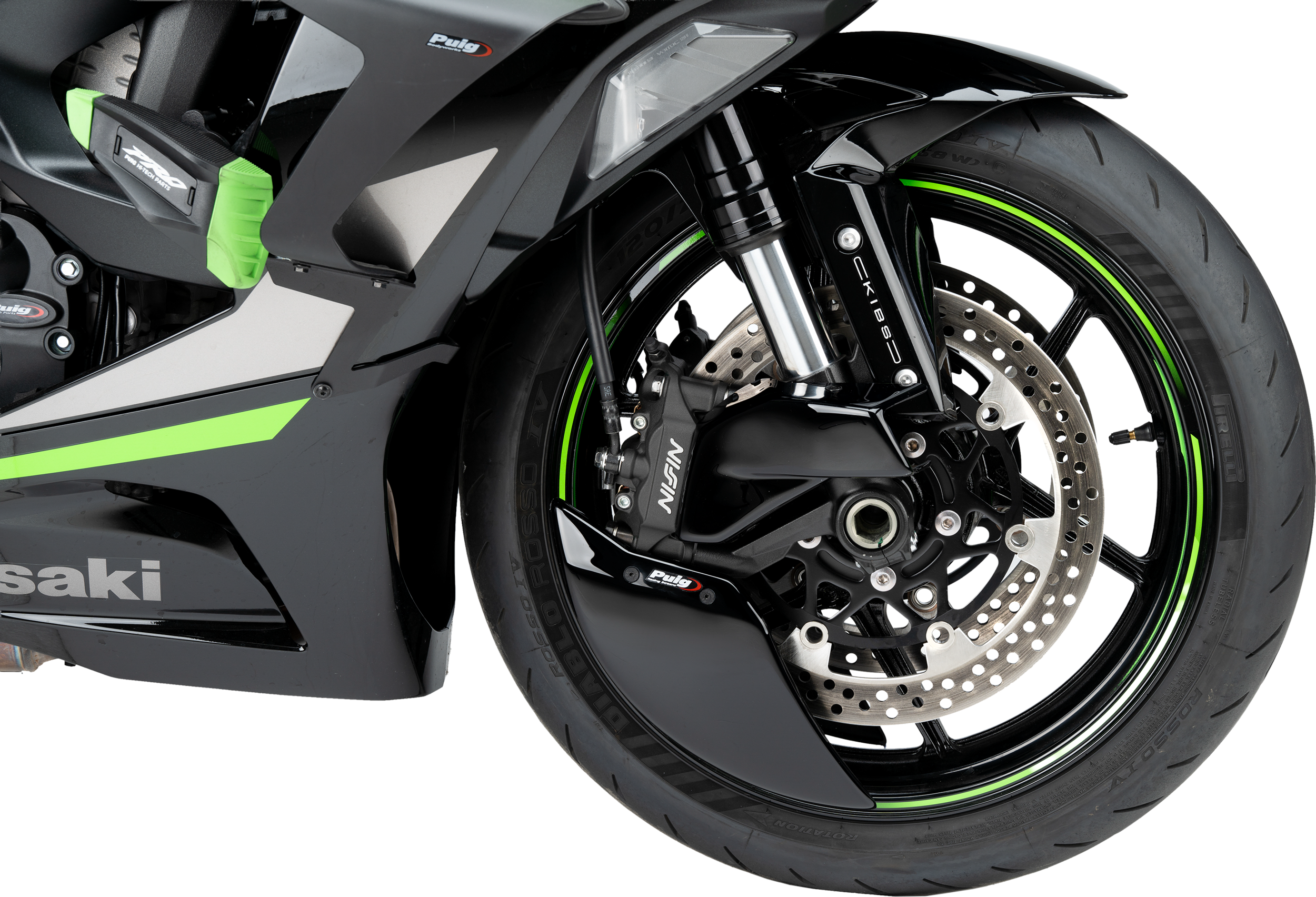 BRAKE COOLER 2.0 BLACK KAW