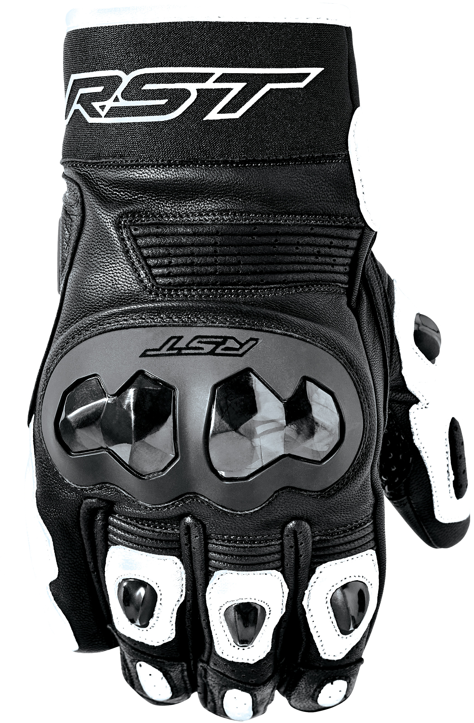 FREESTYLE 3 D3O GLOVE BLACK/WHITE LEATHER XL