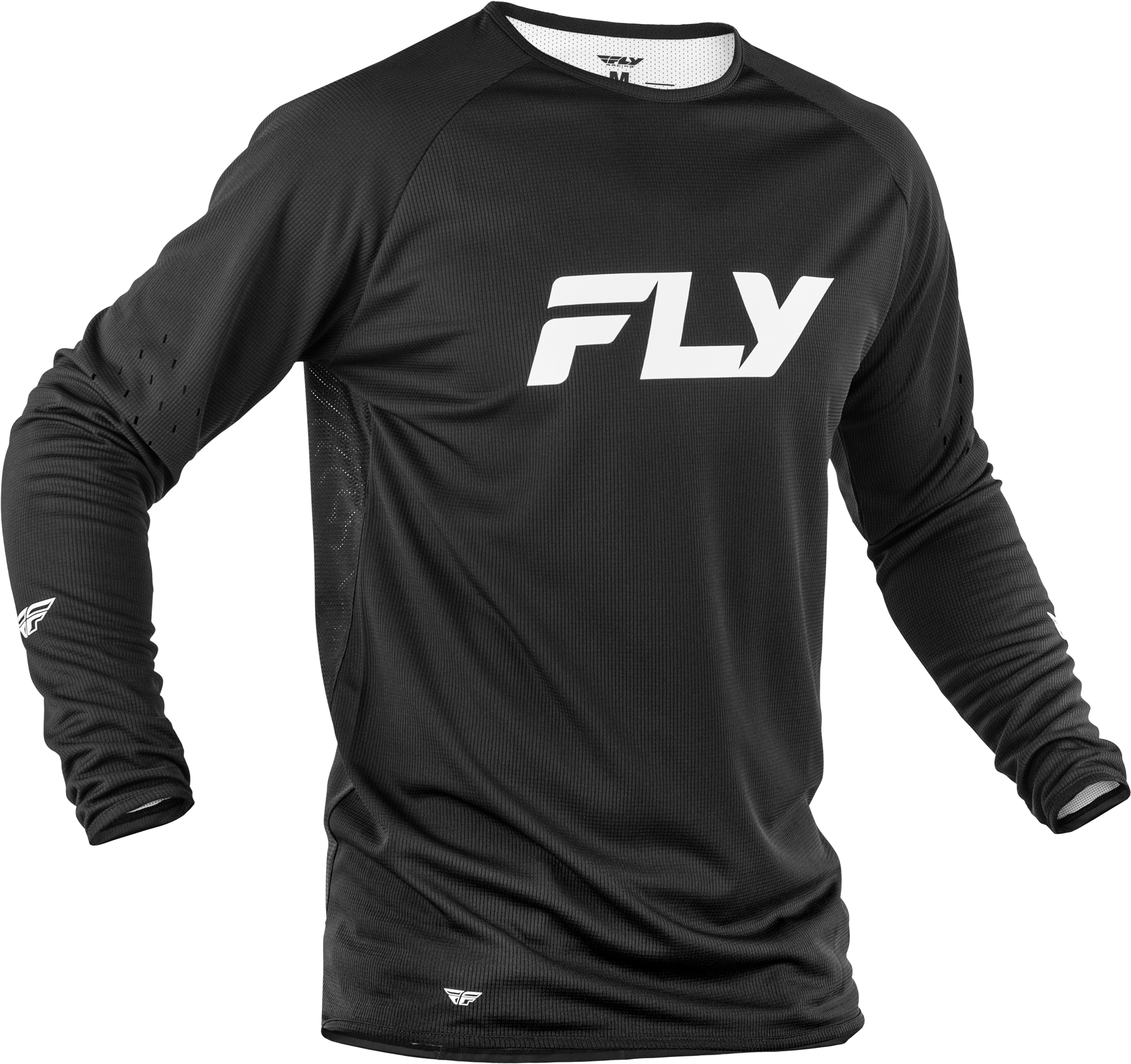 GRAVITY LONG SLEEVE JERSEY BLACK SM