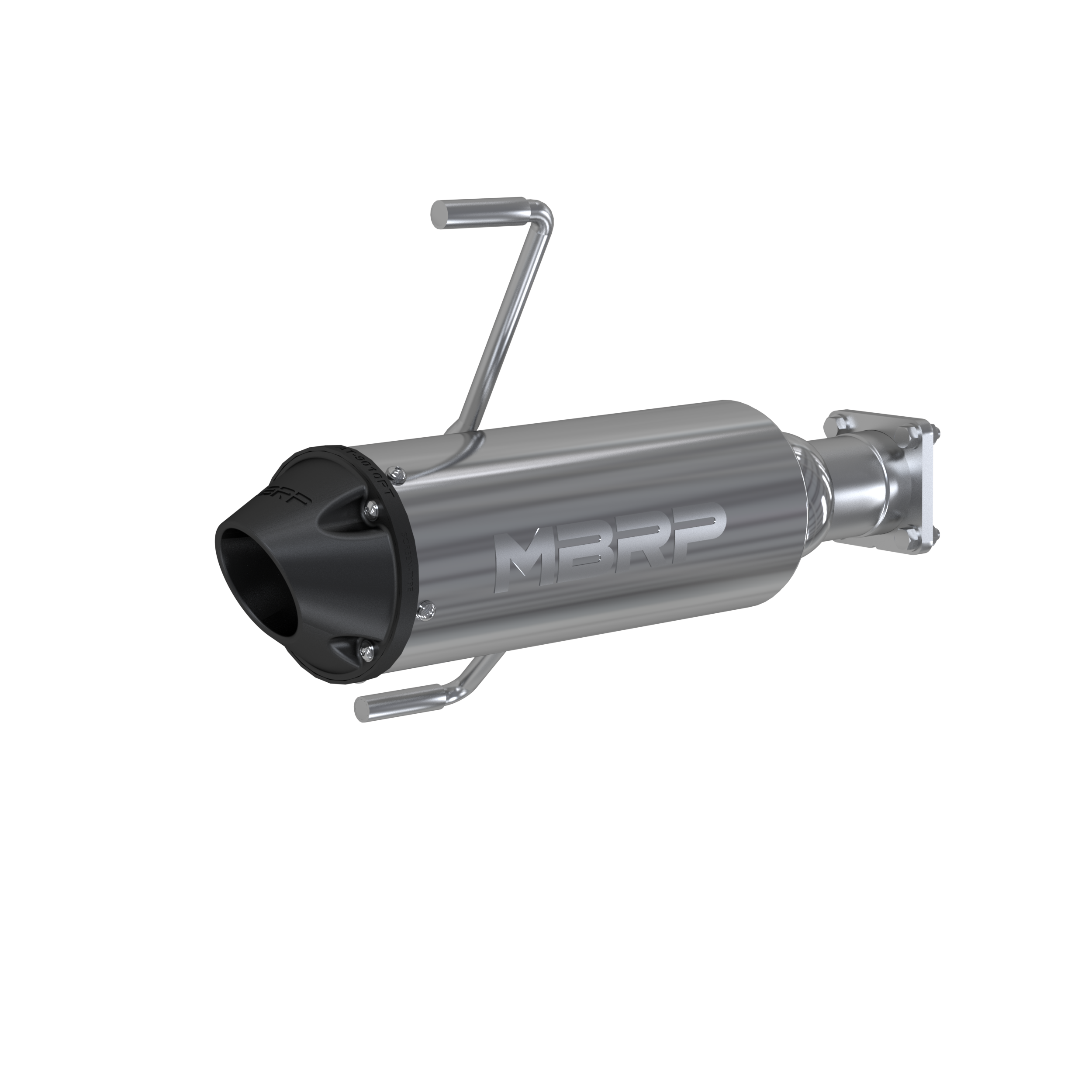 SINGLE SLIP-ON SYSTEM W/ 5" PERFORMANCE MUFFLER BLK TIP