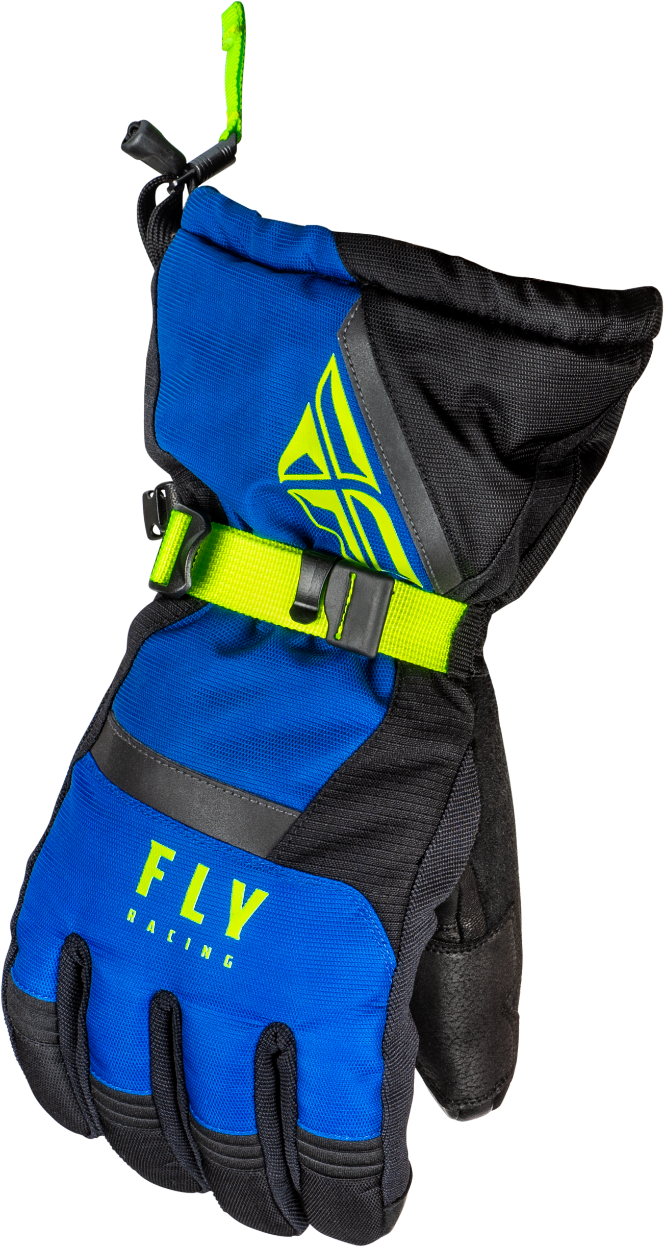 CASCADE GLOVES BLACK/BLUE/HI-VIS LG