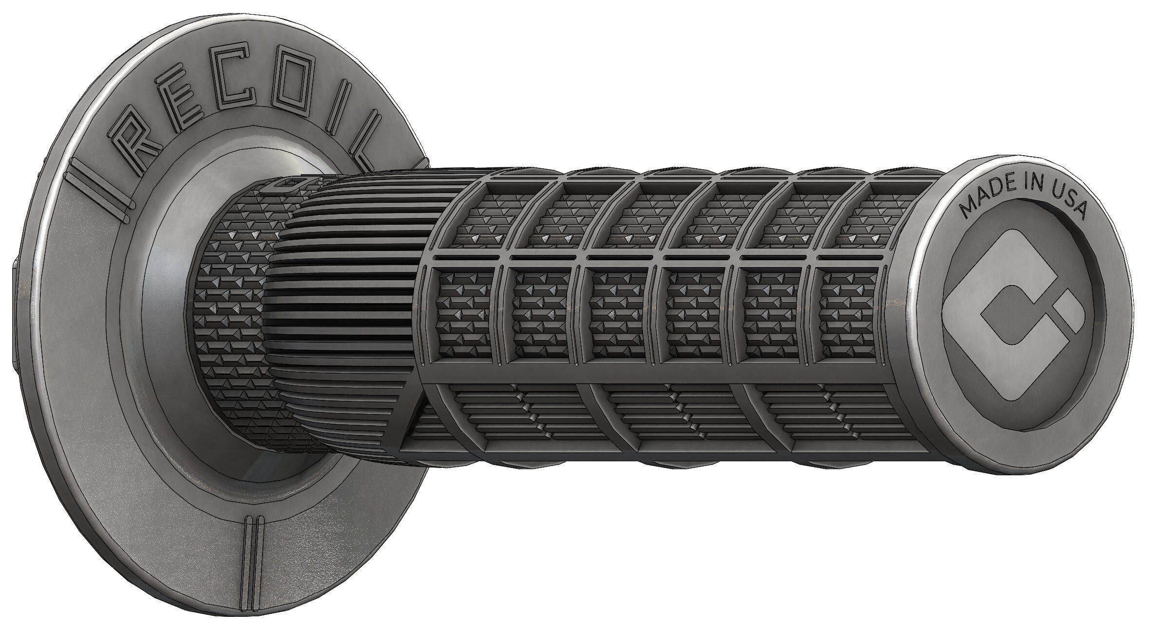 RECOIL SX-MX V2 LOCK-ON GRIP ORANGE