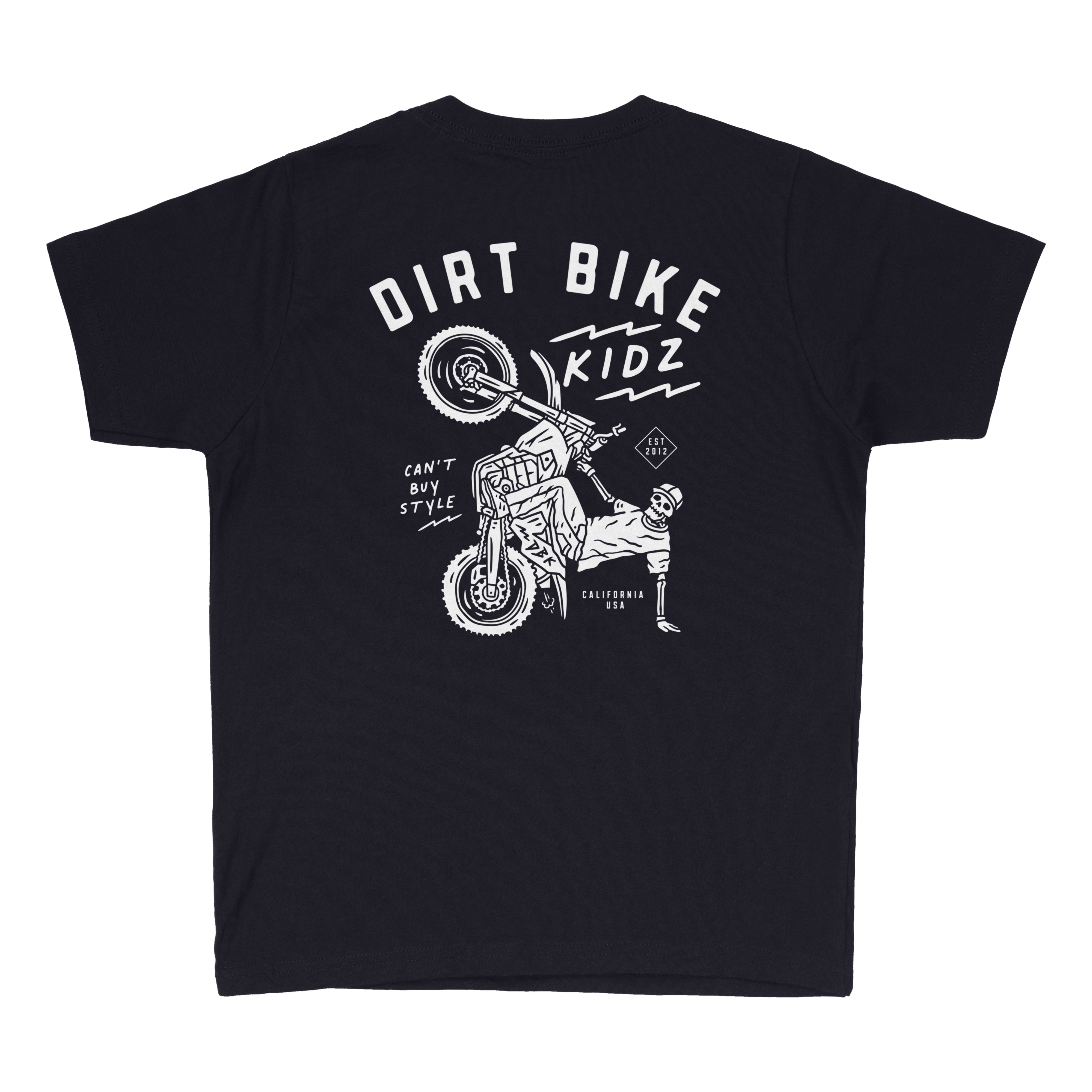 12 O'CLOCK YOUTH TEE NAVY YM