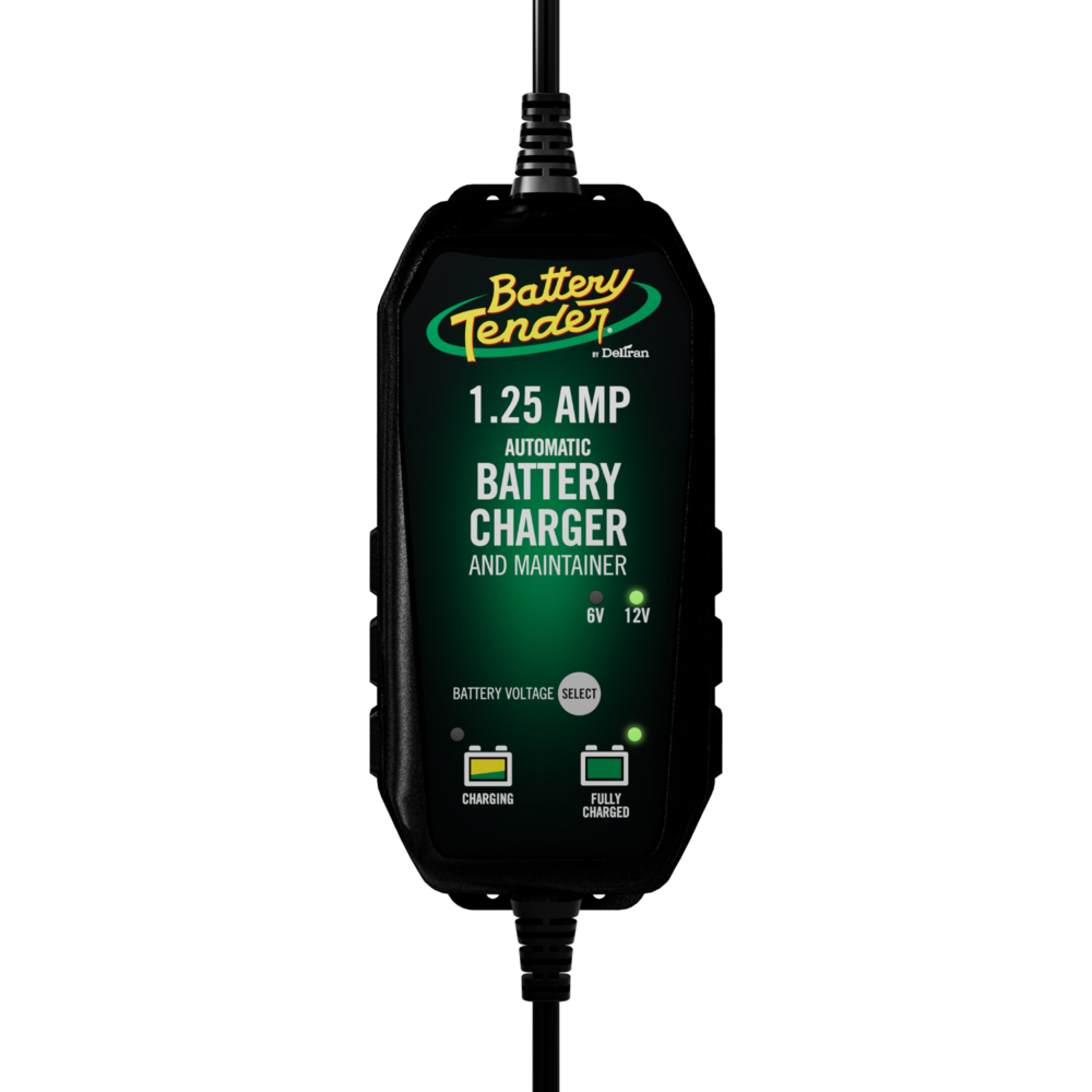 SELECTABLE 1.25 AMP CHARGER 6/12 VOLT