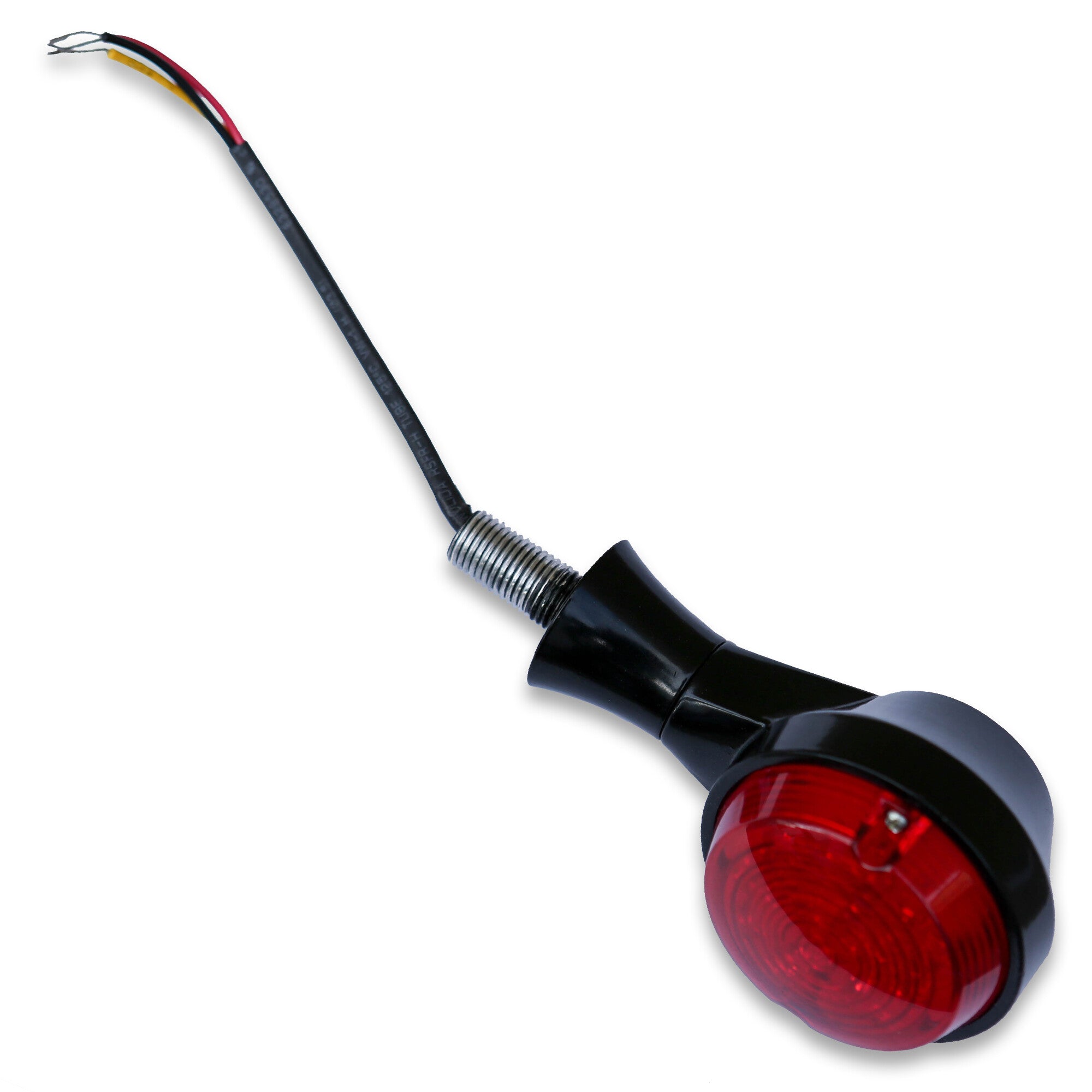 LED TURN SIGNAL RED UNIV BLACK PR