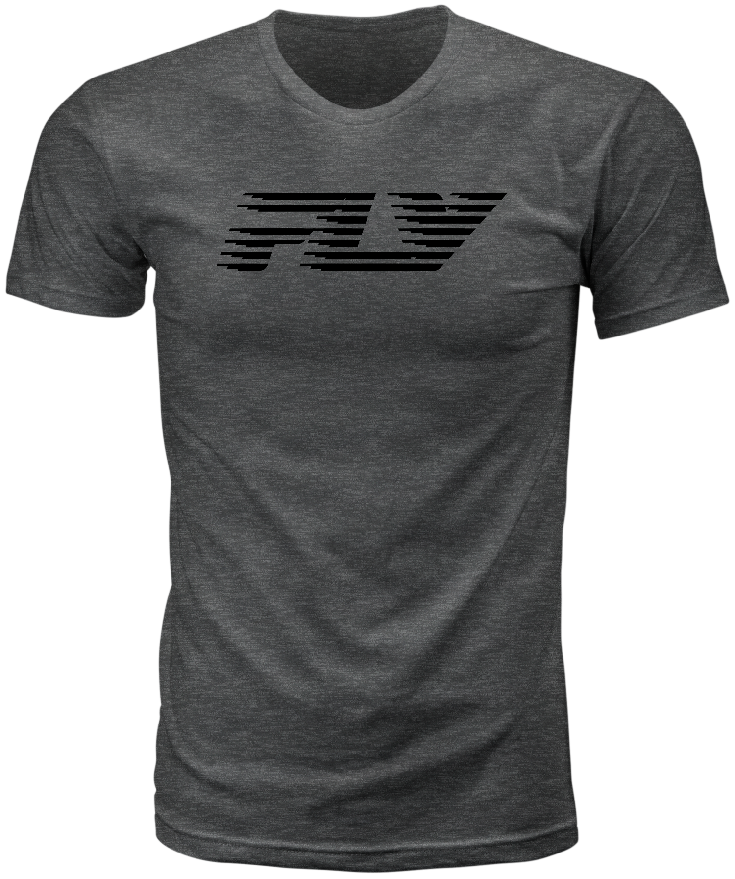 FLY FAST TEE GREY MD