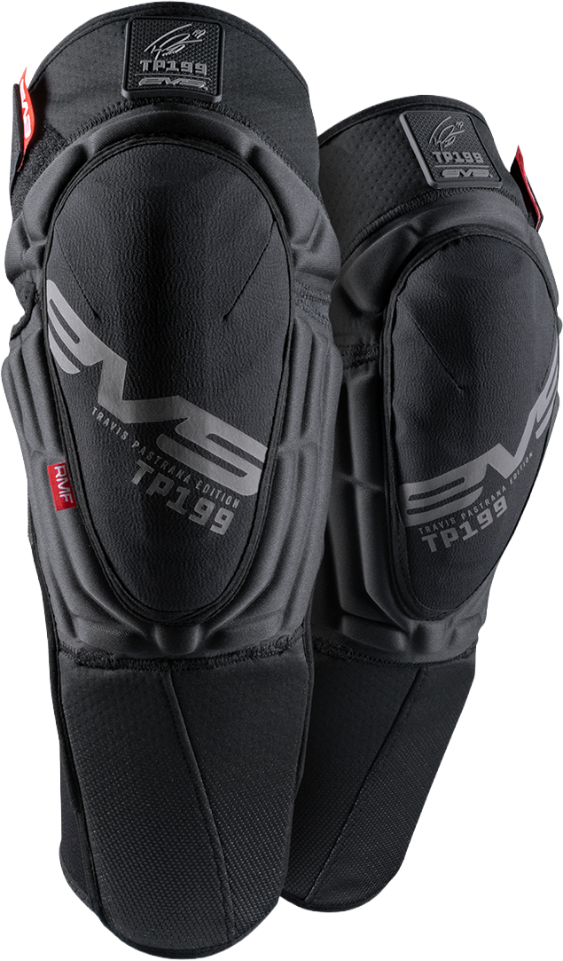 TP199 KNEE/SHIN GUARD BLACKOUT LG/XL