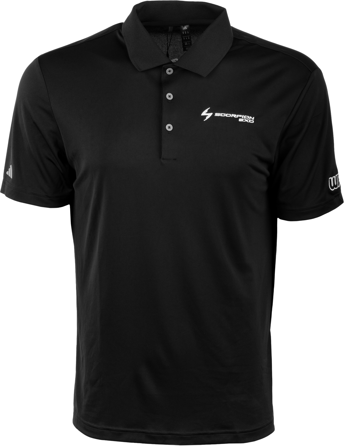 SCORPION POLO BLACK/WHITE SM