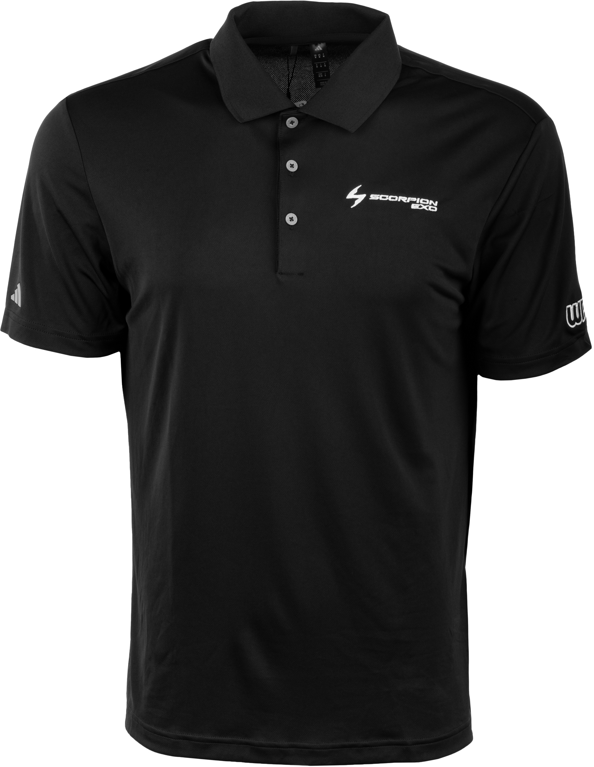 SCORPION POLO BLACK/WHITE MD