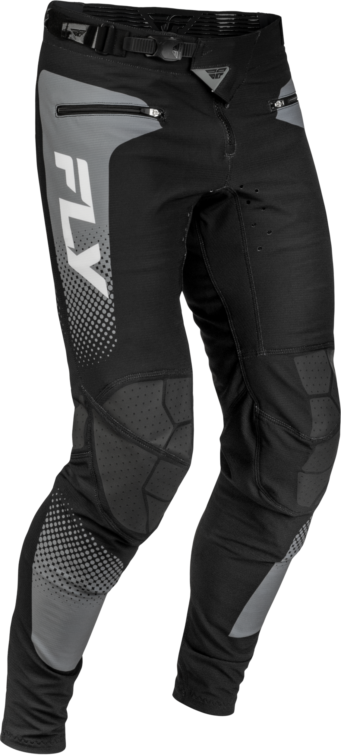 YTH RAYCE SONAR BICYCLE PANTS BLACK/GREY/WHITE SZ 20