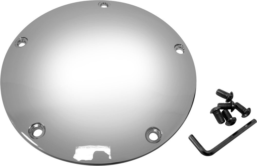 DOME DERBY COVER CHROME BIG TWIN 99-16