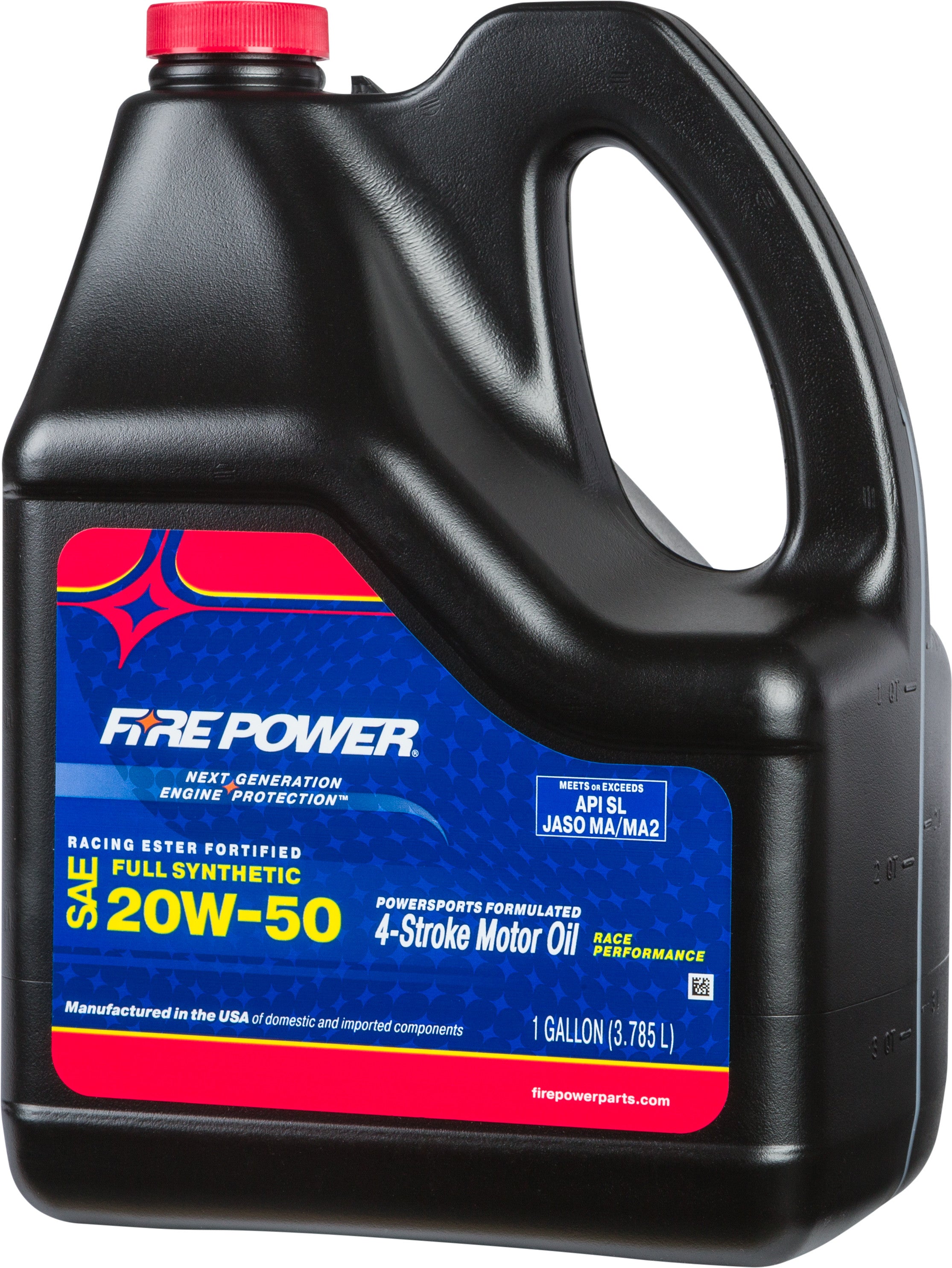 SYNTHETIC ESTER OIL 20W50 4T 1 GAL (4/CASE  SOLD EA)