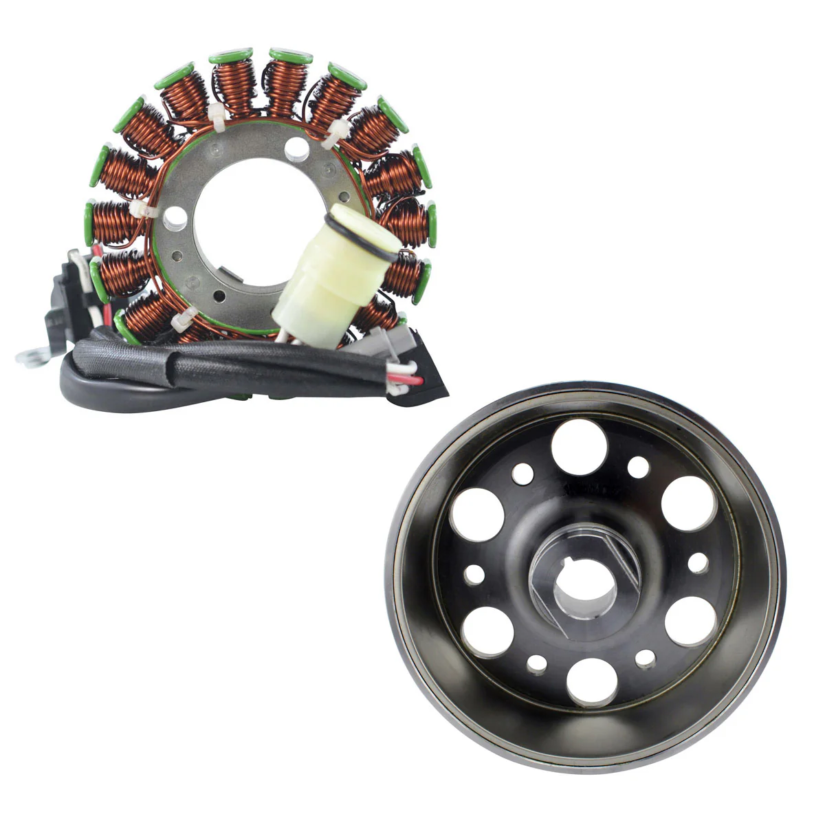 STATOR +FLYWHEEL YAM