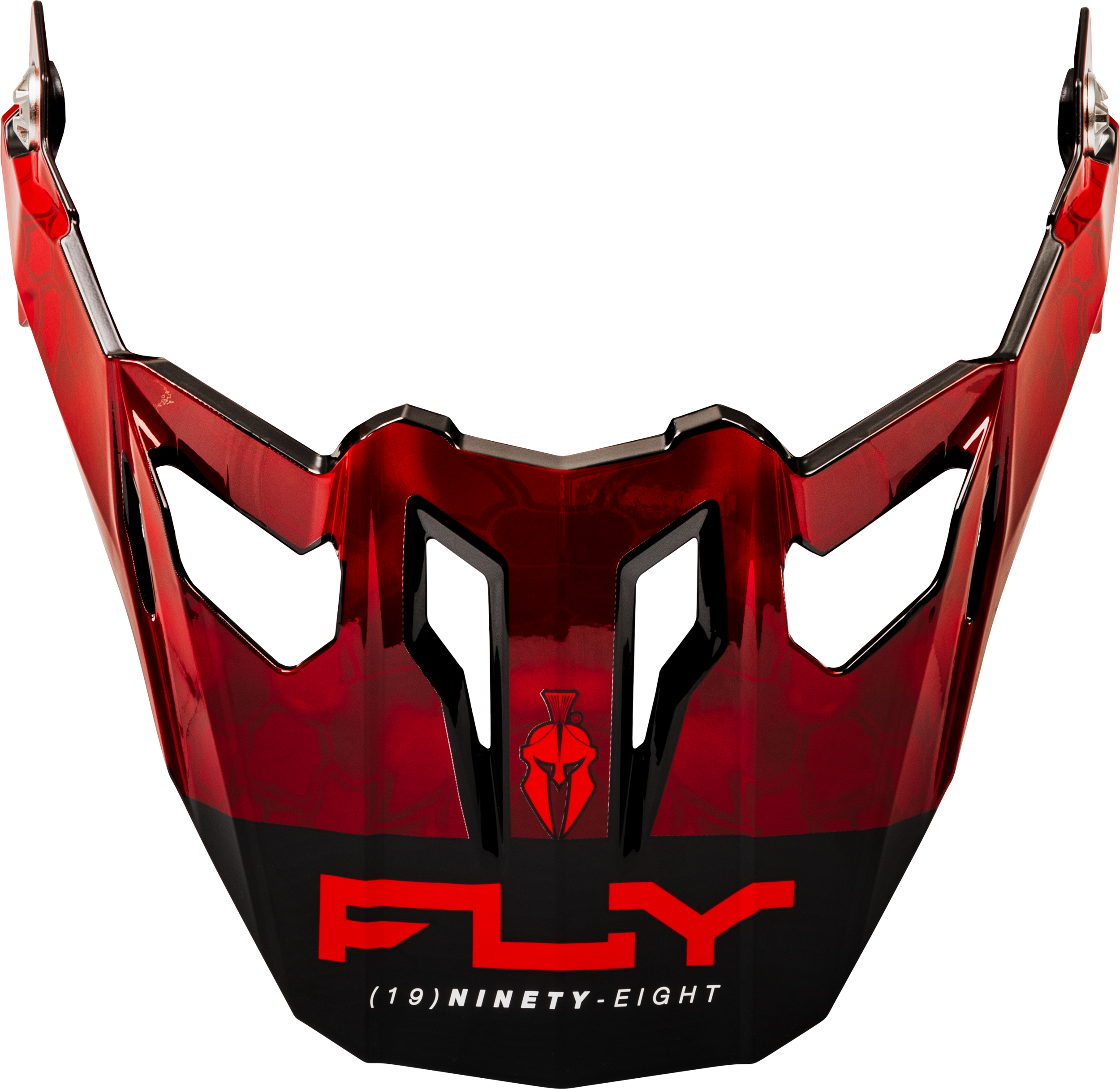 TREKKER KRYPTEK CONCEAL VISOR RED/BLACK