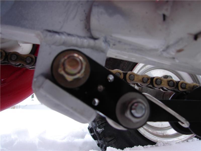 Max RPM Chain Tensioner Gusset - Stock Swing Arm