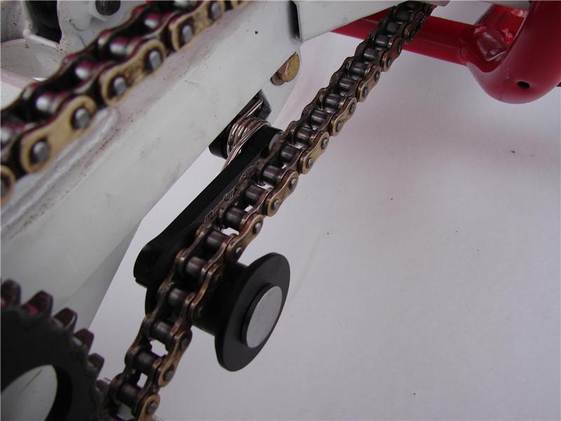 Max RPM Chain Tensioner Gusset - Stock Swing Arm