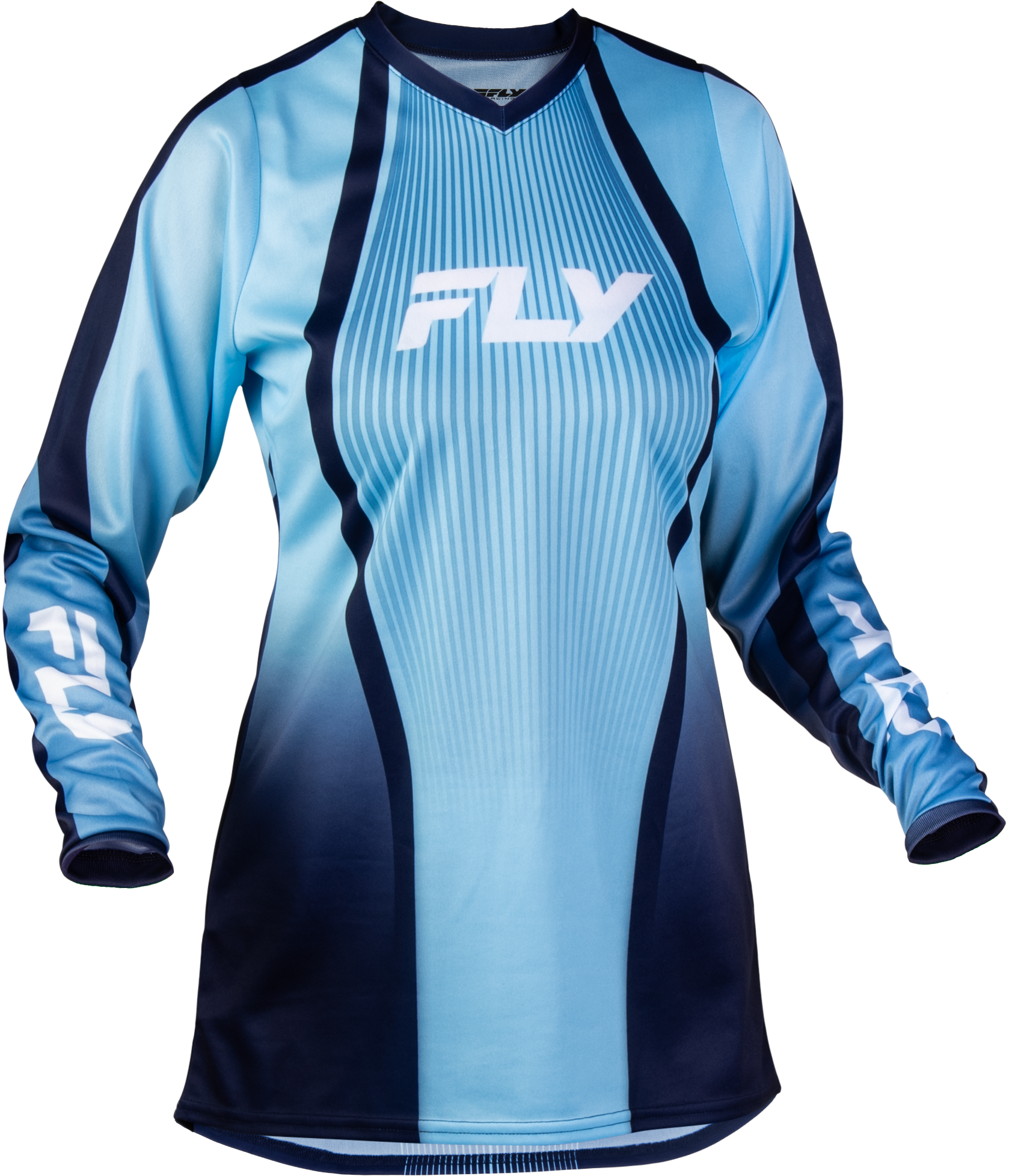 WOMEN'S F-16 LIFT JERSEY AQUA/NAVY/WHITE LG
