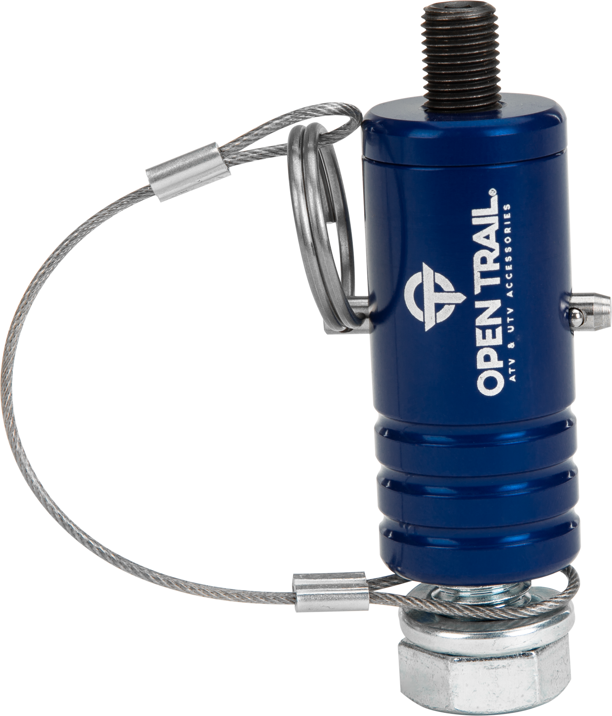 QUICK-RELEASE WHIP MOUNT BLUE