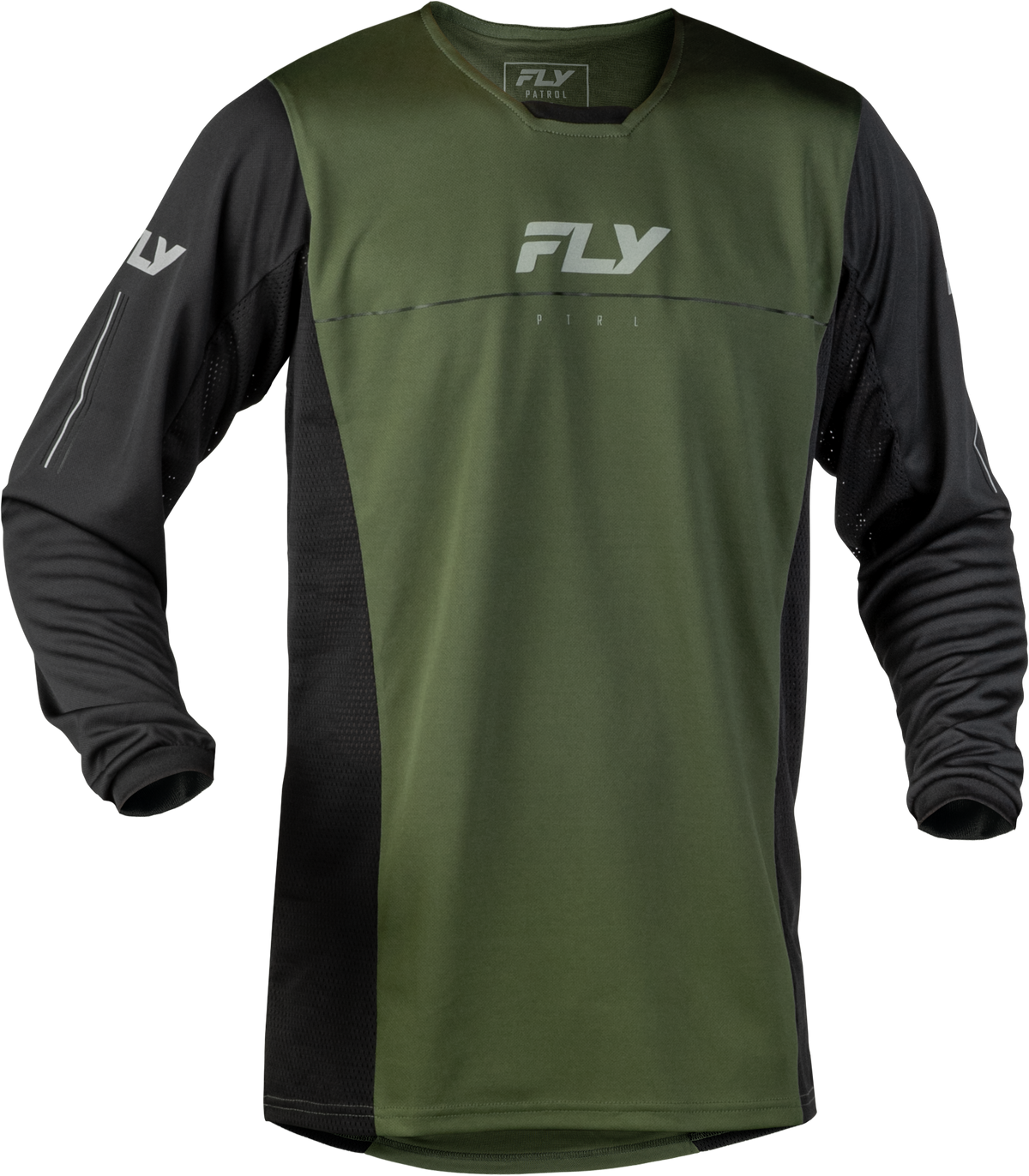 PATROL JERSEY FOREST GREEN/BLACK LG
