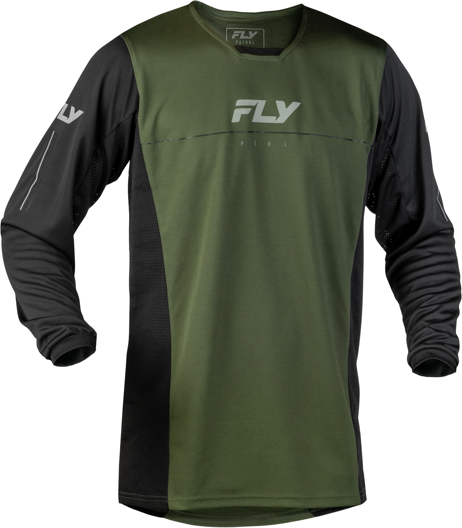 PATROL JERSEY FOREST GREEN/BLACK SM