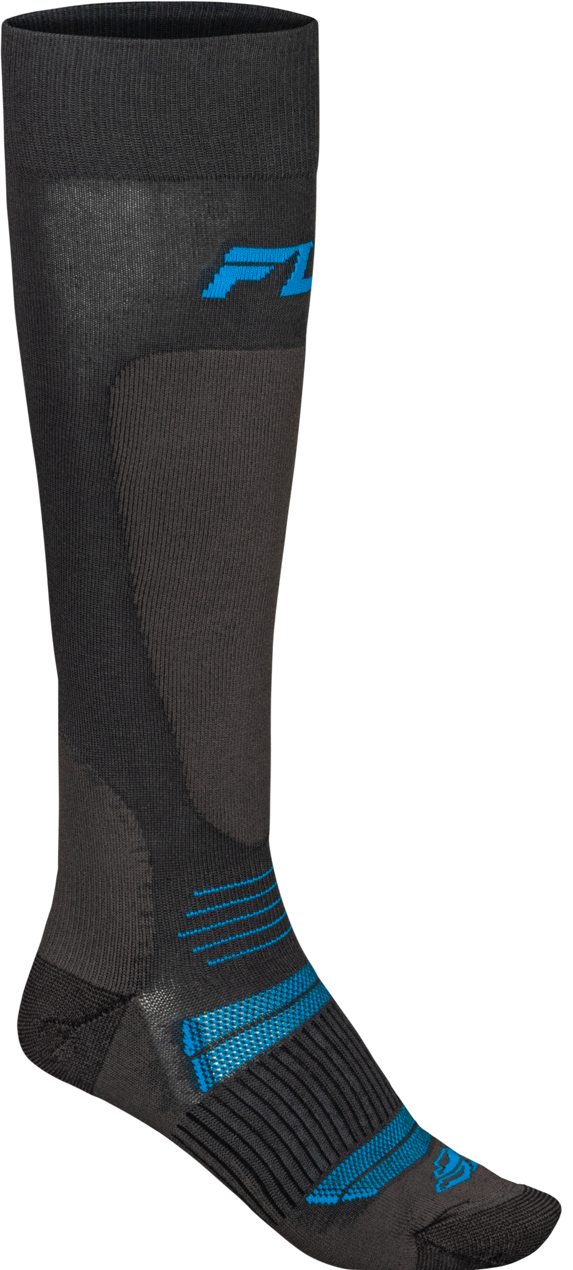 SNOW MIDWEIGHT WOOL SOCK GREY/BLUE SM/MD