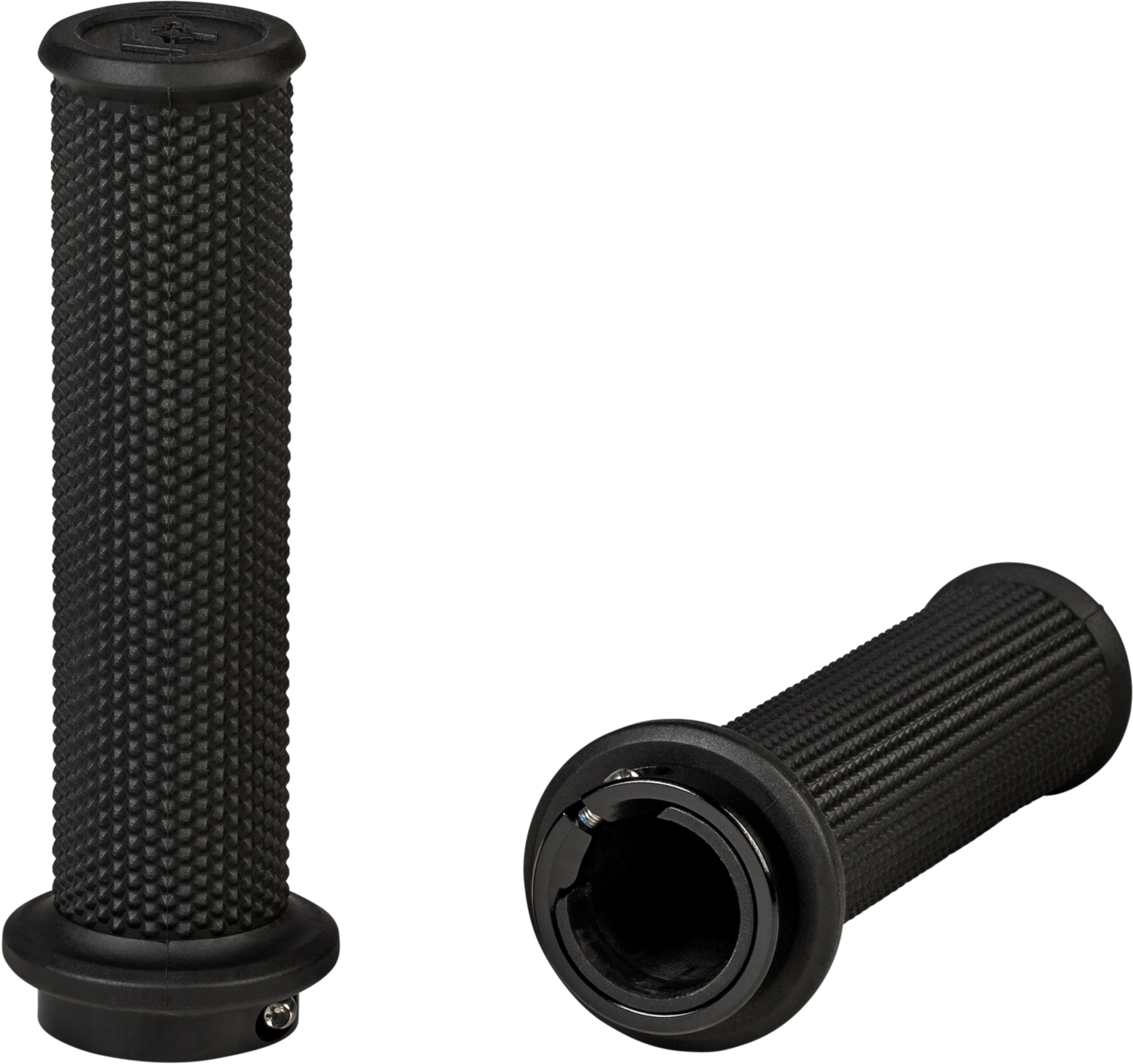 CONTROL ATV LOCK-ON GRIPS BLACK NO WAFFLE