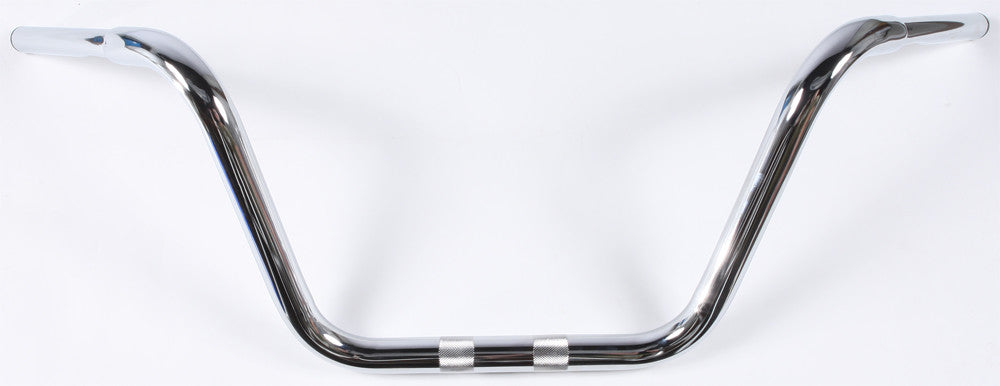 1.25" APE HANGER CHROME 12" 1.25" THRU CLAMP -CABLE