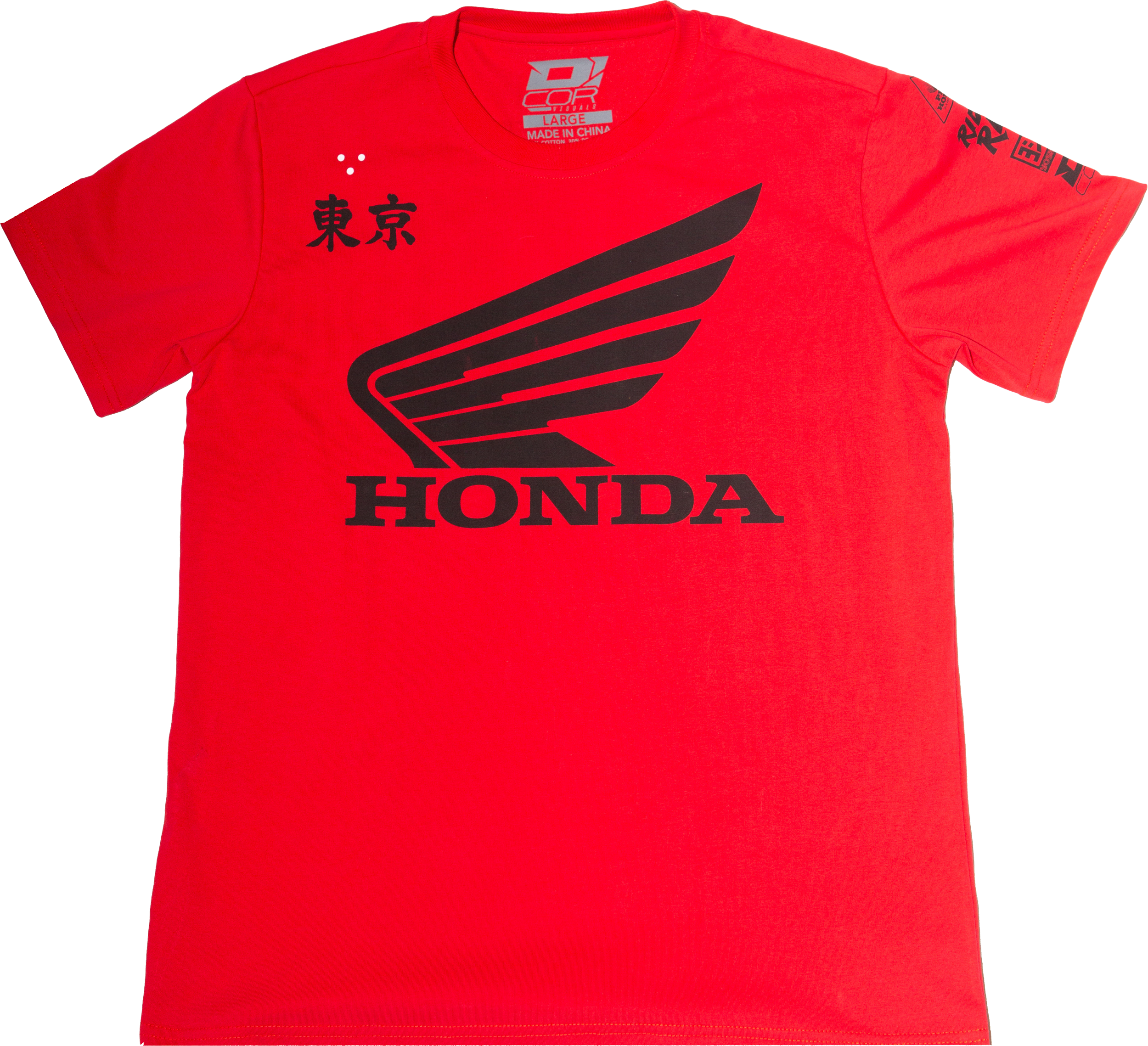 HONDA FACTORY T-SHIRT RED LG