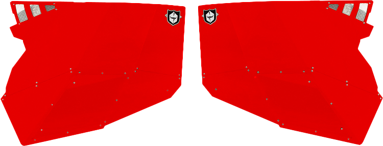 STEALTH DOOR SKINS RED POL