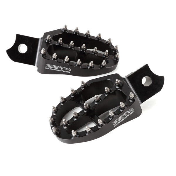 ALUMINUM FOOTPEGS YAM BLACK
