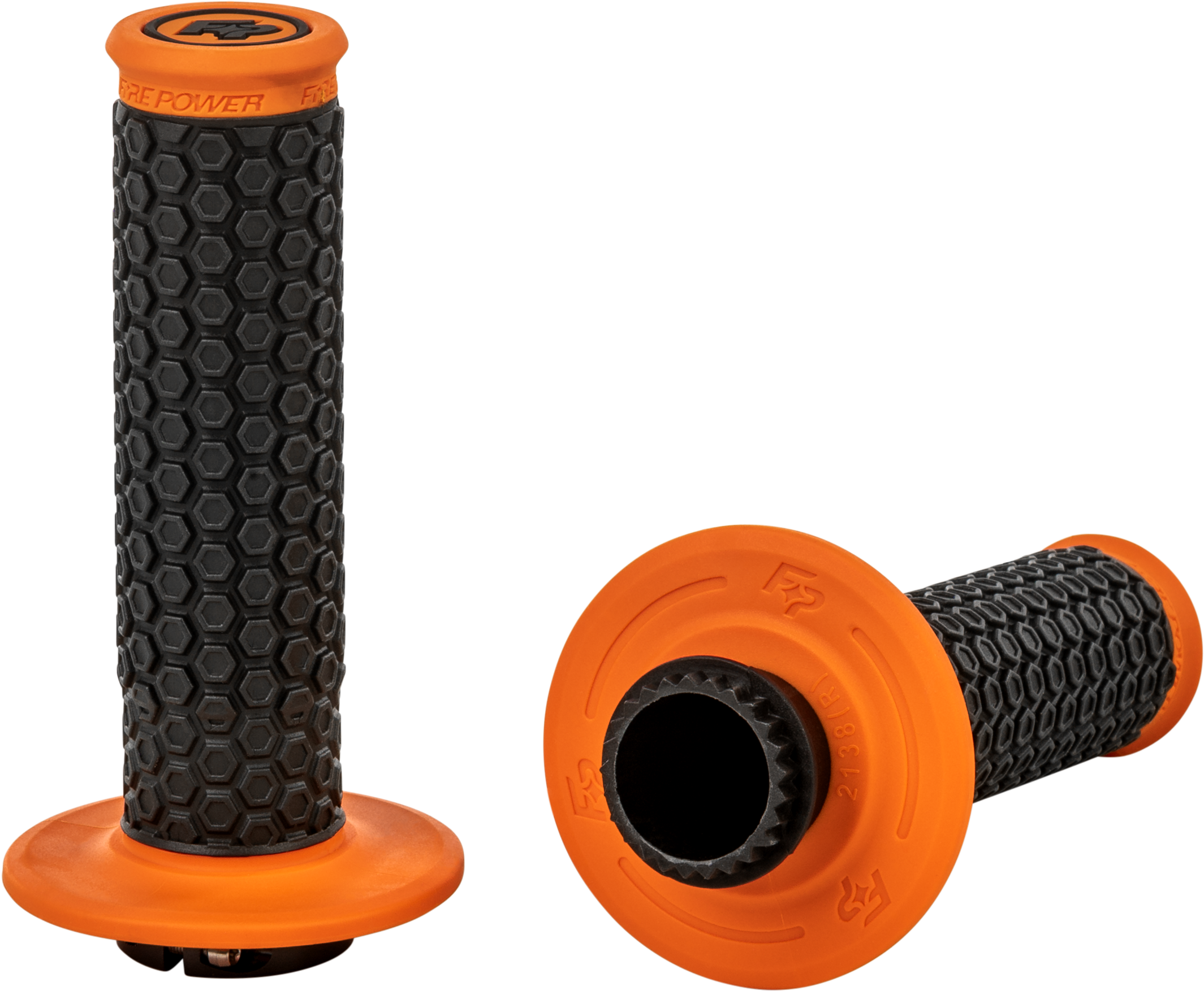 PILOT MX LOCK-ON GRIPS ORANGE