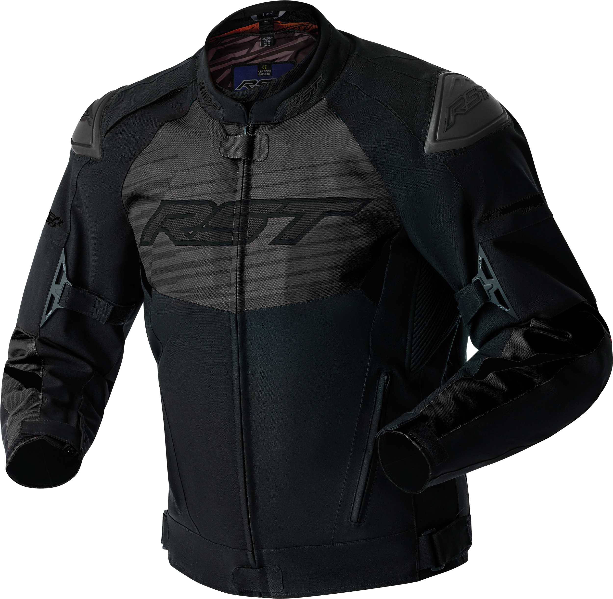 TRACTECH EVO D3O JACKET BLACK TEXTILE LG